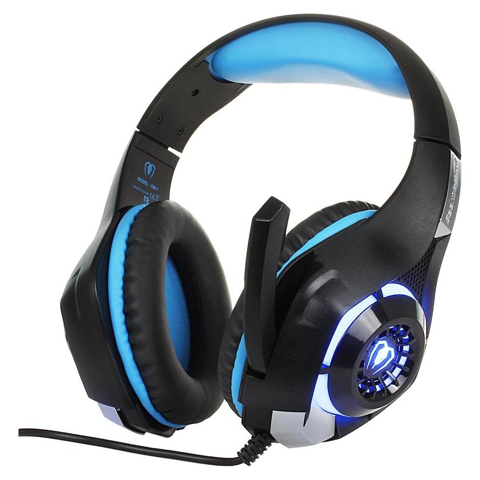 Auriculares Gaming Beexcellent BGM-1 con Micrófono - Sonido Envolvente, Reducción de Ruido, Conector 3.5mm