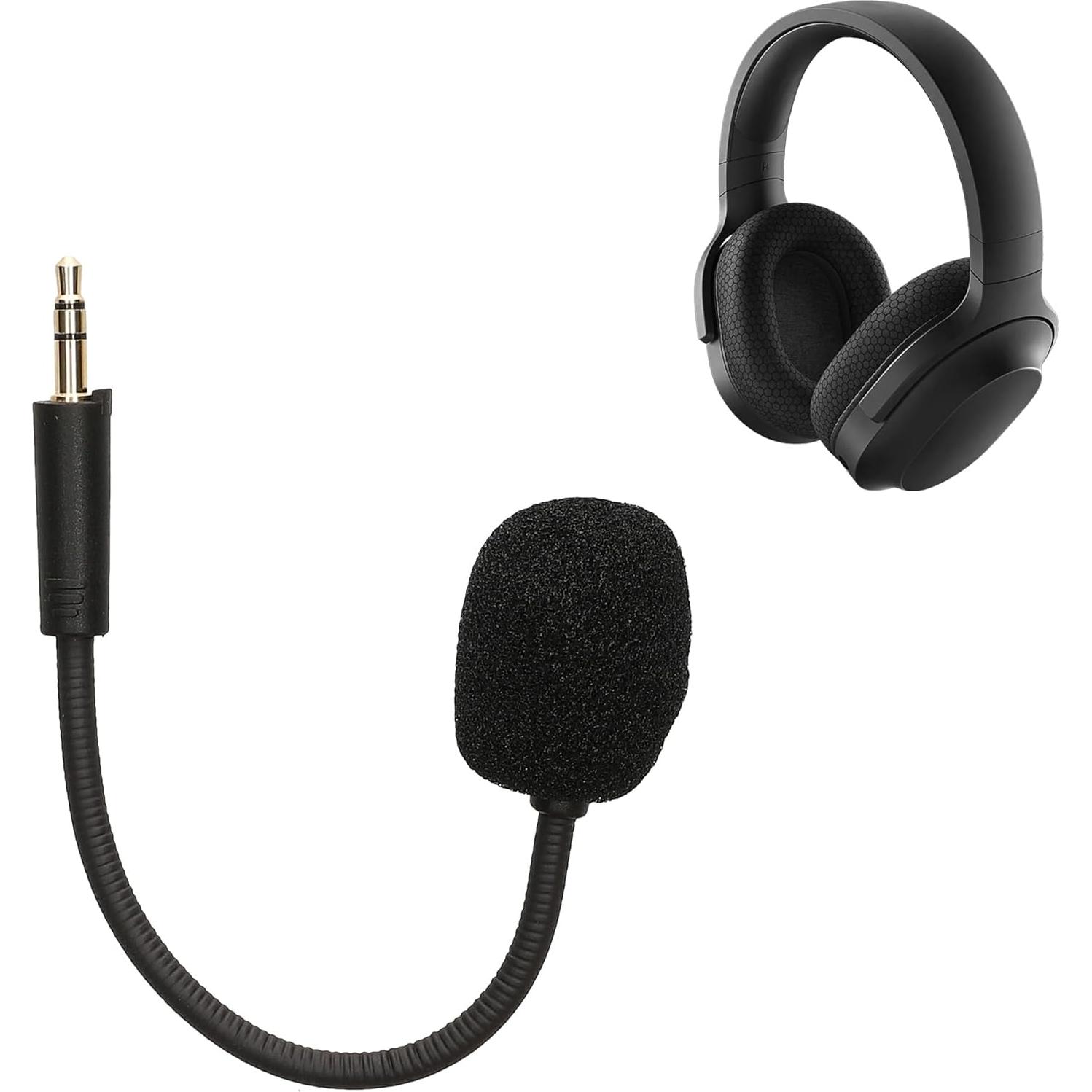 Micrófono de Reemplazo kwmobile para Razer Barracuda X - Negro