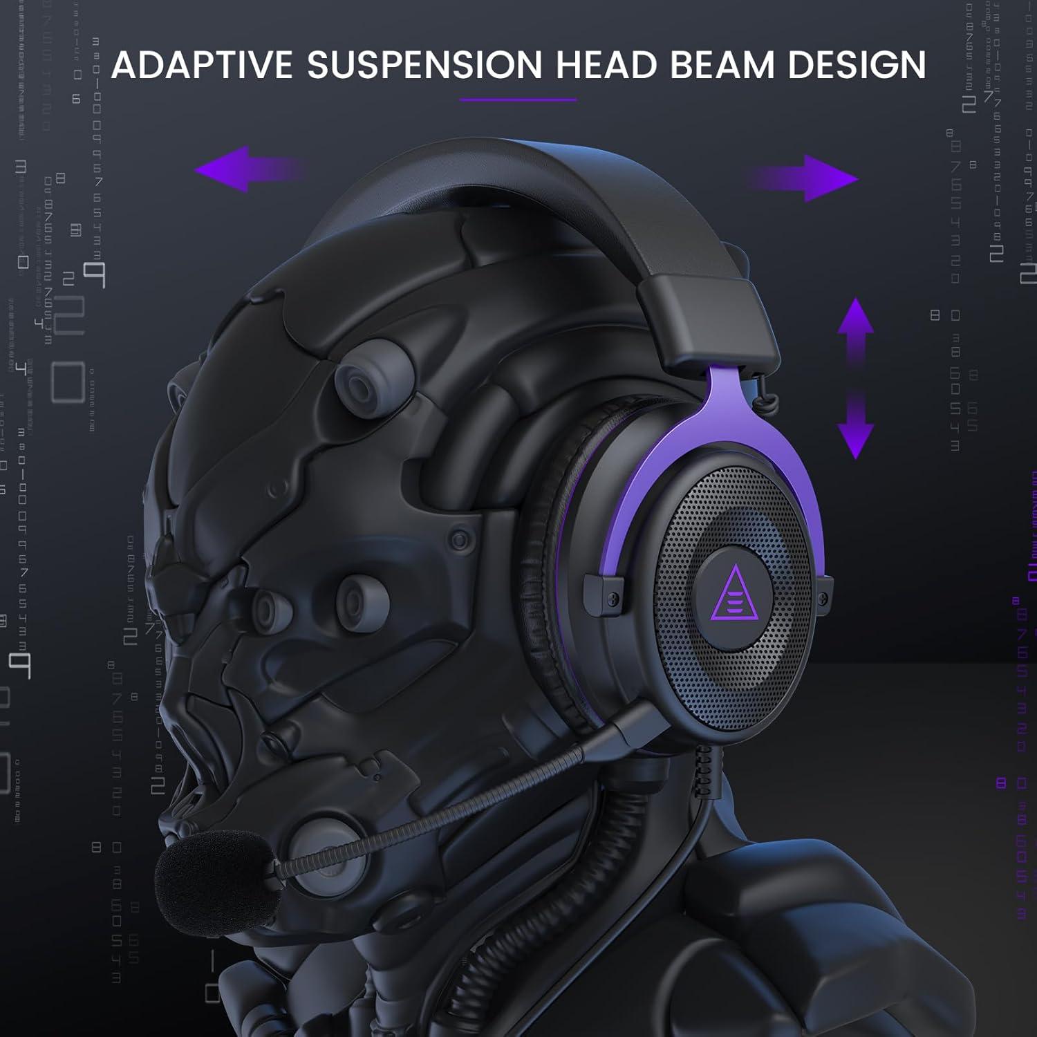 Auriculares de Juego EKSA E900 y E1000 V2 con Conector 3.5mm, USB y Tipo C