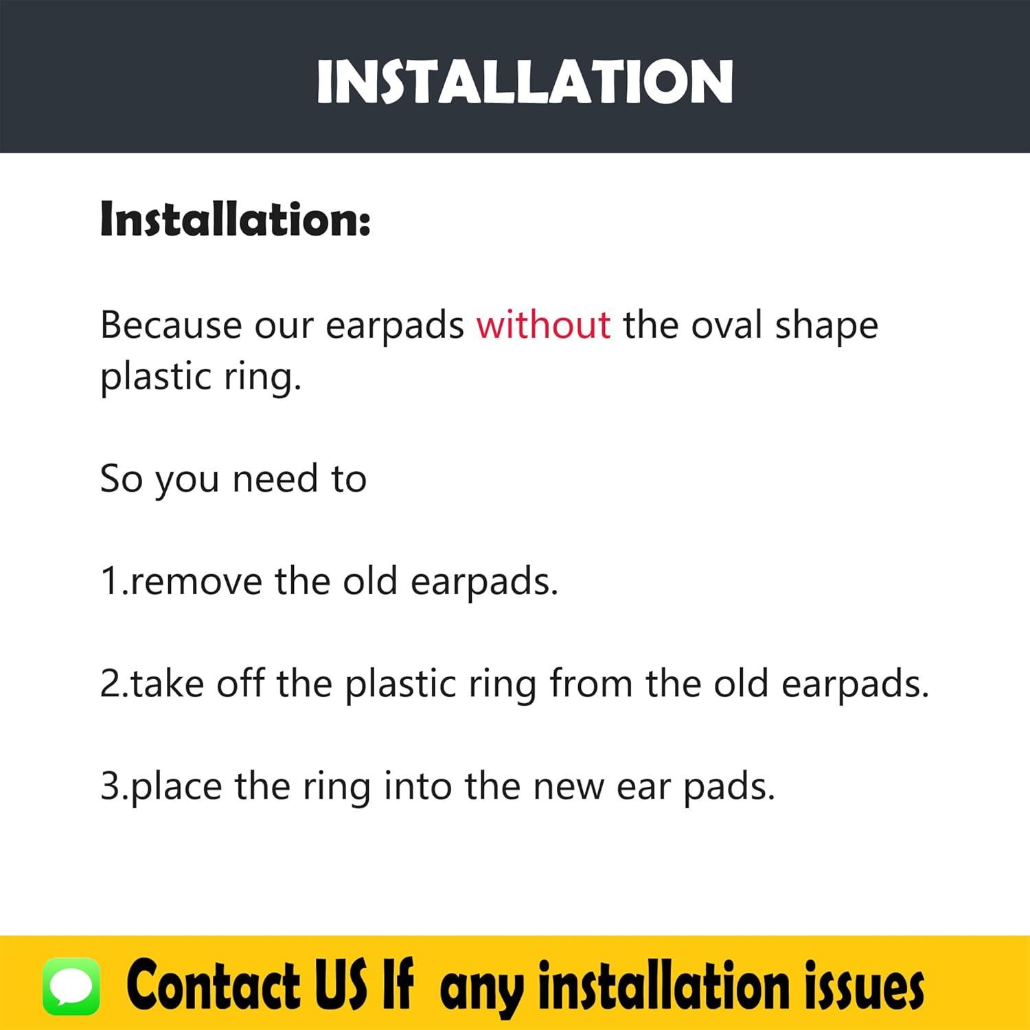 Cojín de Repuesto HTINDUSTRY para Auriculares EKSA E900 E900pro