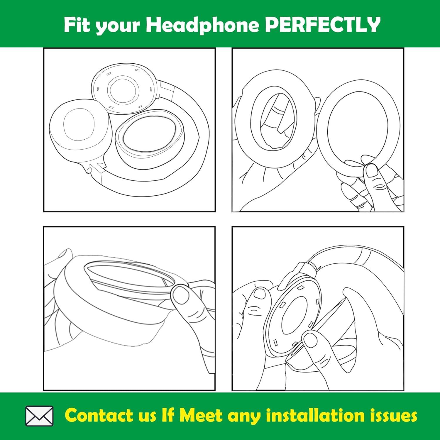 Almohadillas de Reemplazo EKSA E900/E900 PRO - Cuero y Espuma