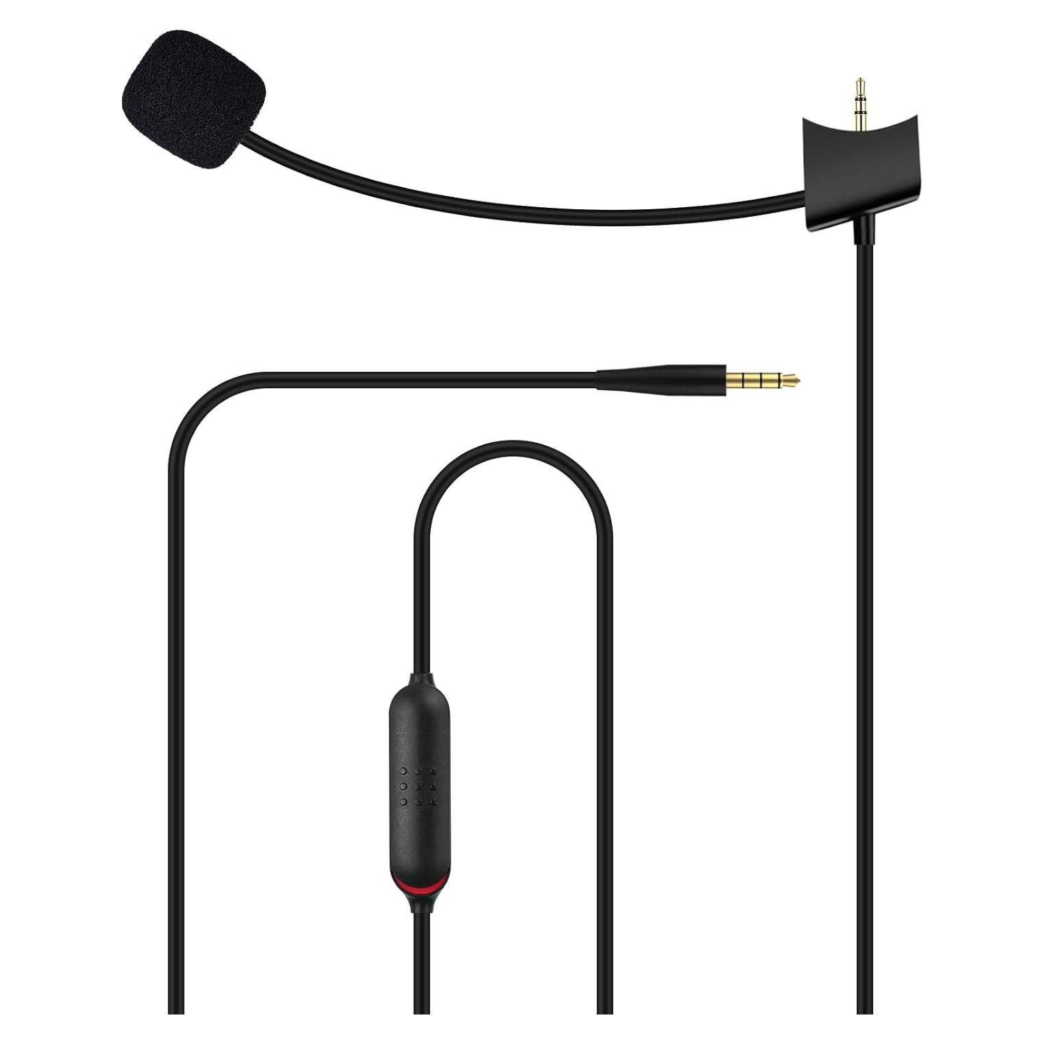 Cable de Micrófono Compatible con Bose QC35 II - 1.2m