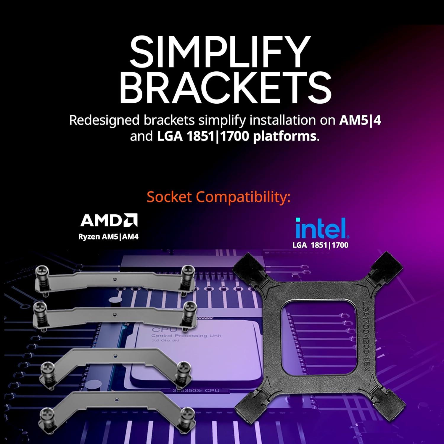 Cooler Master Hyper 212 Pro aRGB Enfriador de CPU 152mm