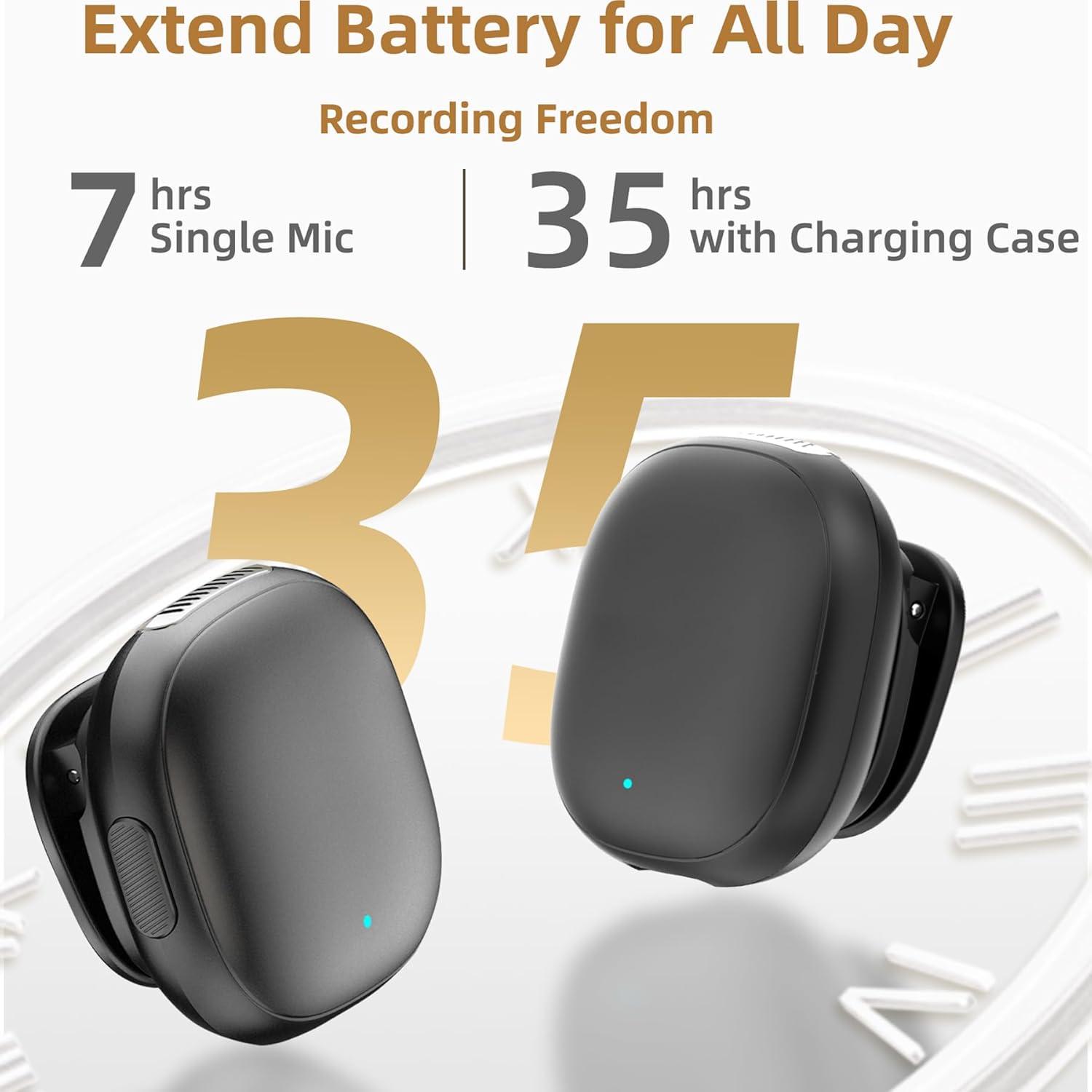 Micrófono Inalámbrico NoteVox Mini Go 2 USB C con Cancelación AI