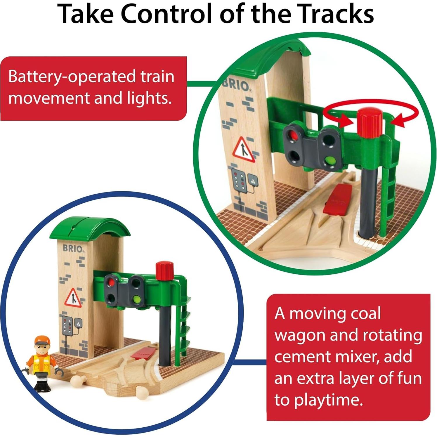 Estación de Señales BRIO World - Juguete de Madera Interactivo