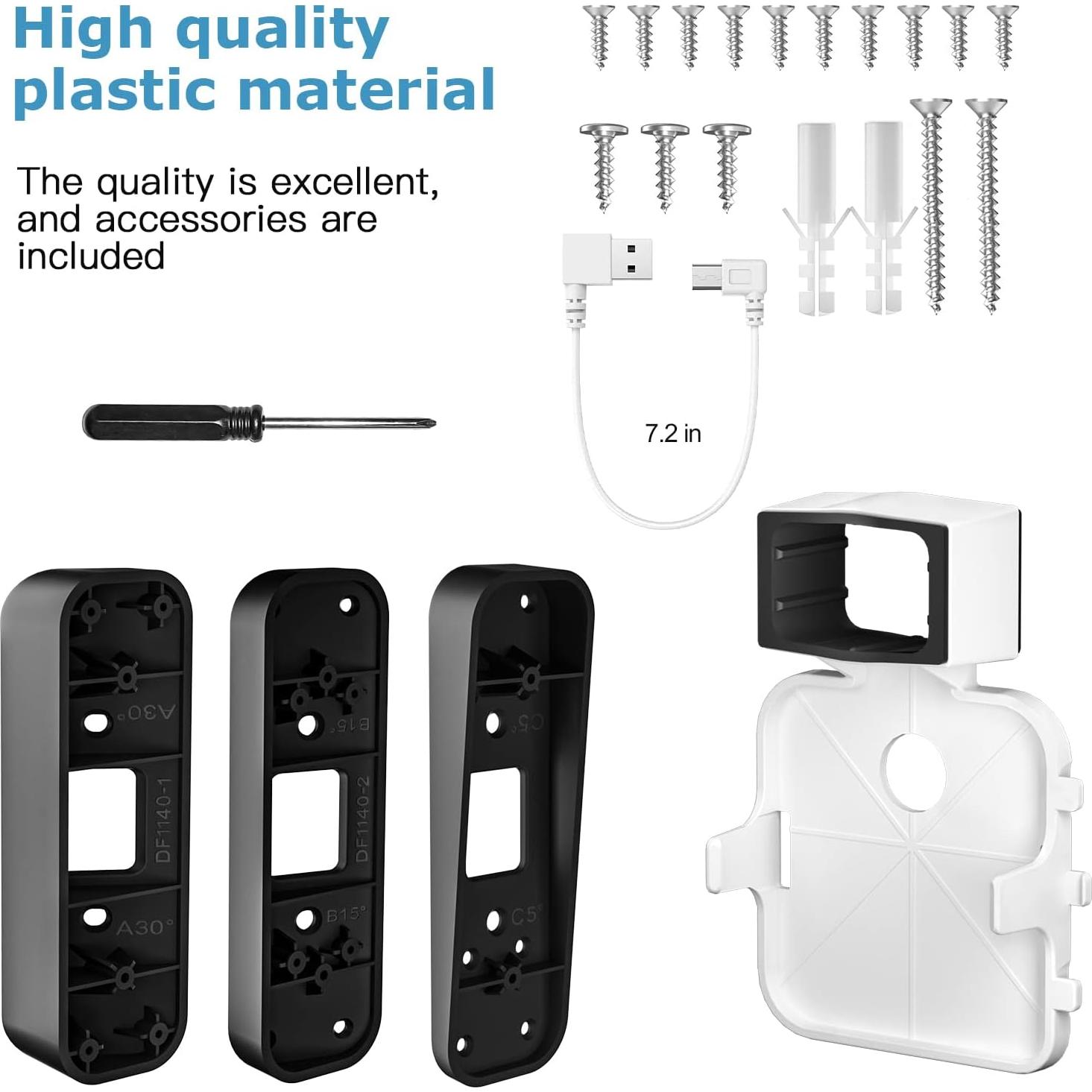 Kit de Montaje Ajustable HOLACA para Timbre Blink - 15/30/45 Grados