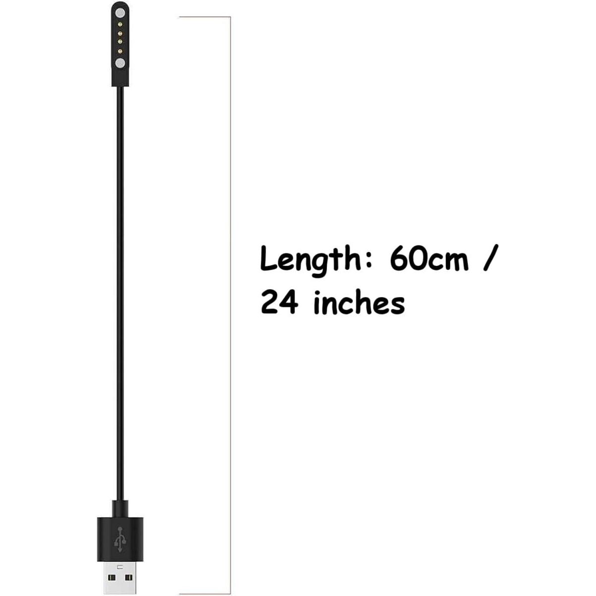 Cable de carga magnético USB Haourlife 60cm para auriculares