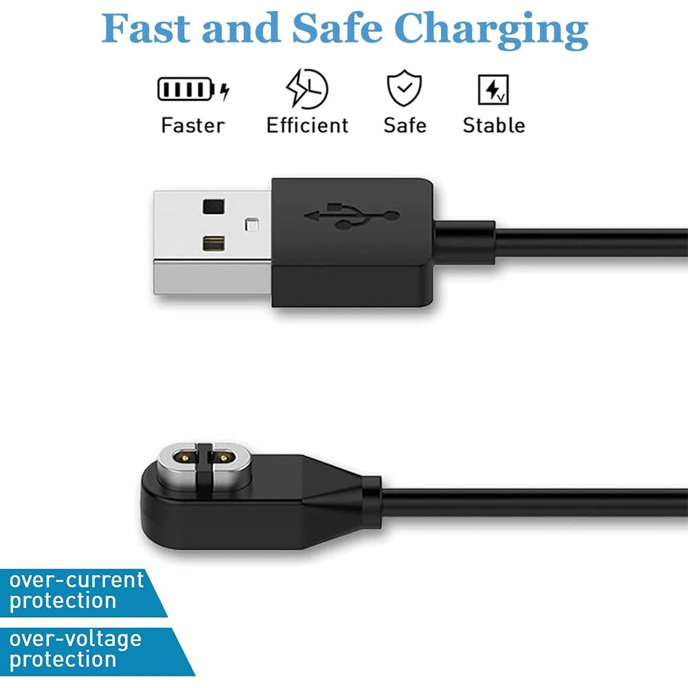 Cable de Carga 2x Threeeggs para Auriculares Shokz OpenRun