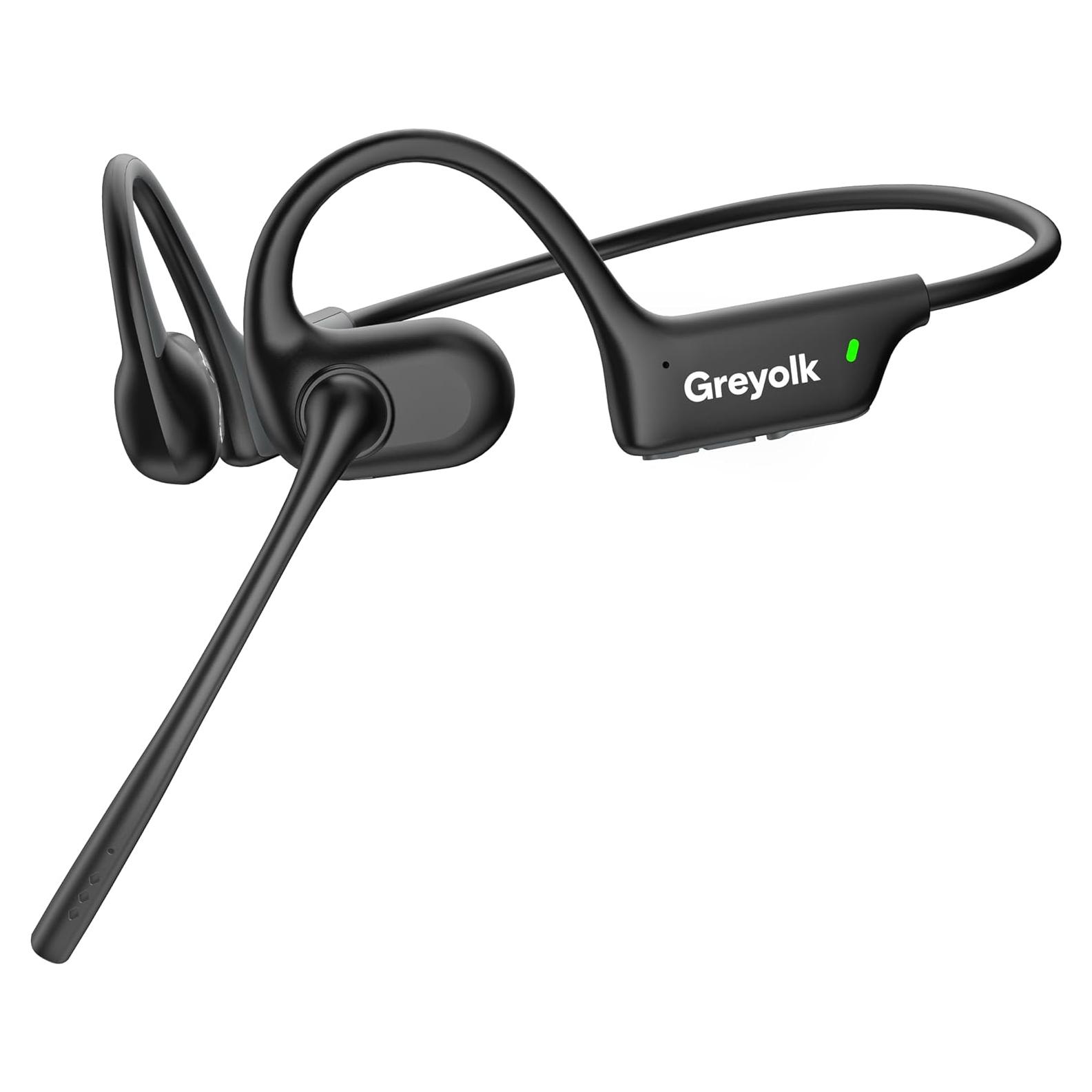 Auriculares Bluetooth V3 GREYOLK con micrófono y cancelación de ruido