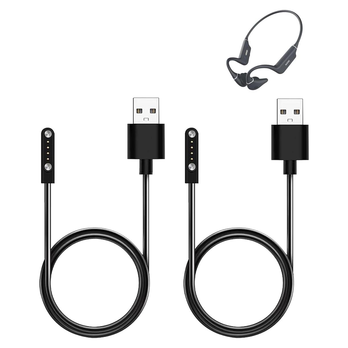Cable de Carga Magnético USB NANK Runner Diver2 - Paquete de 2