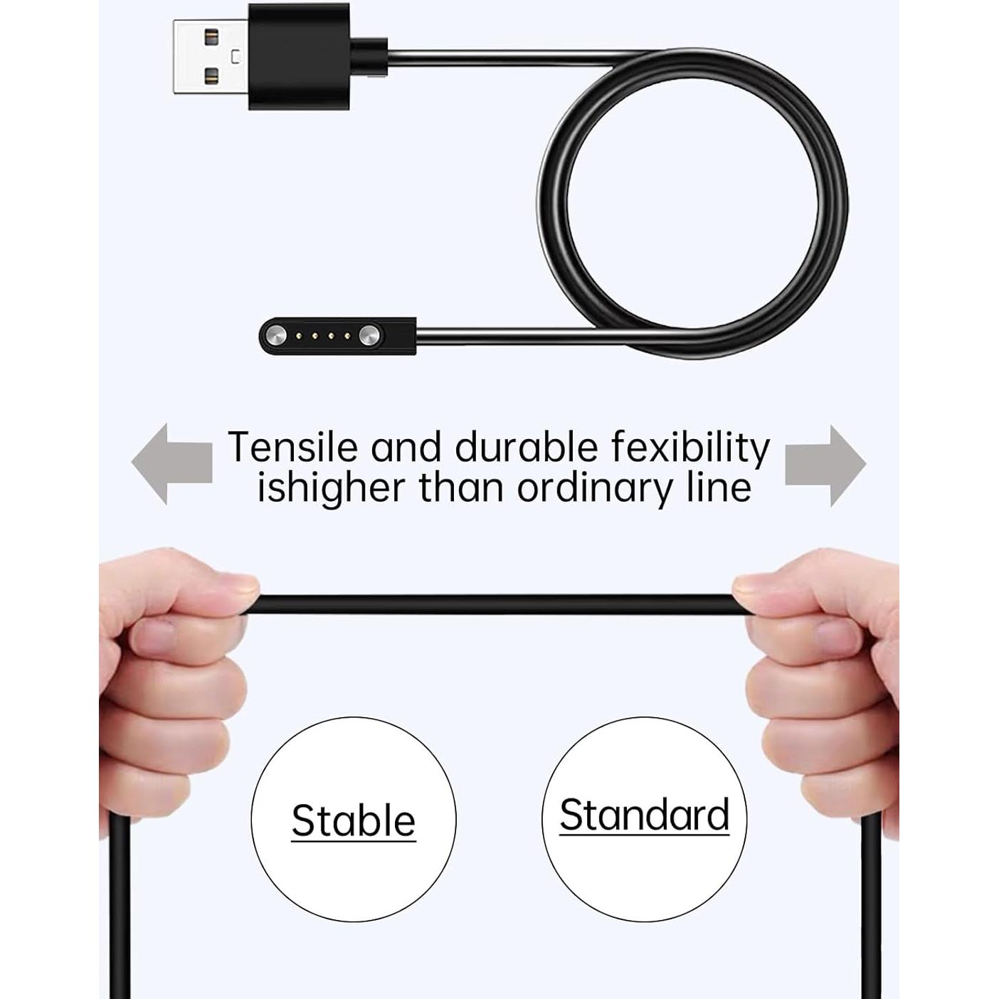 Cable de Carga Magnético USB NANK Runner Diver2 - Paquete de 2