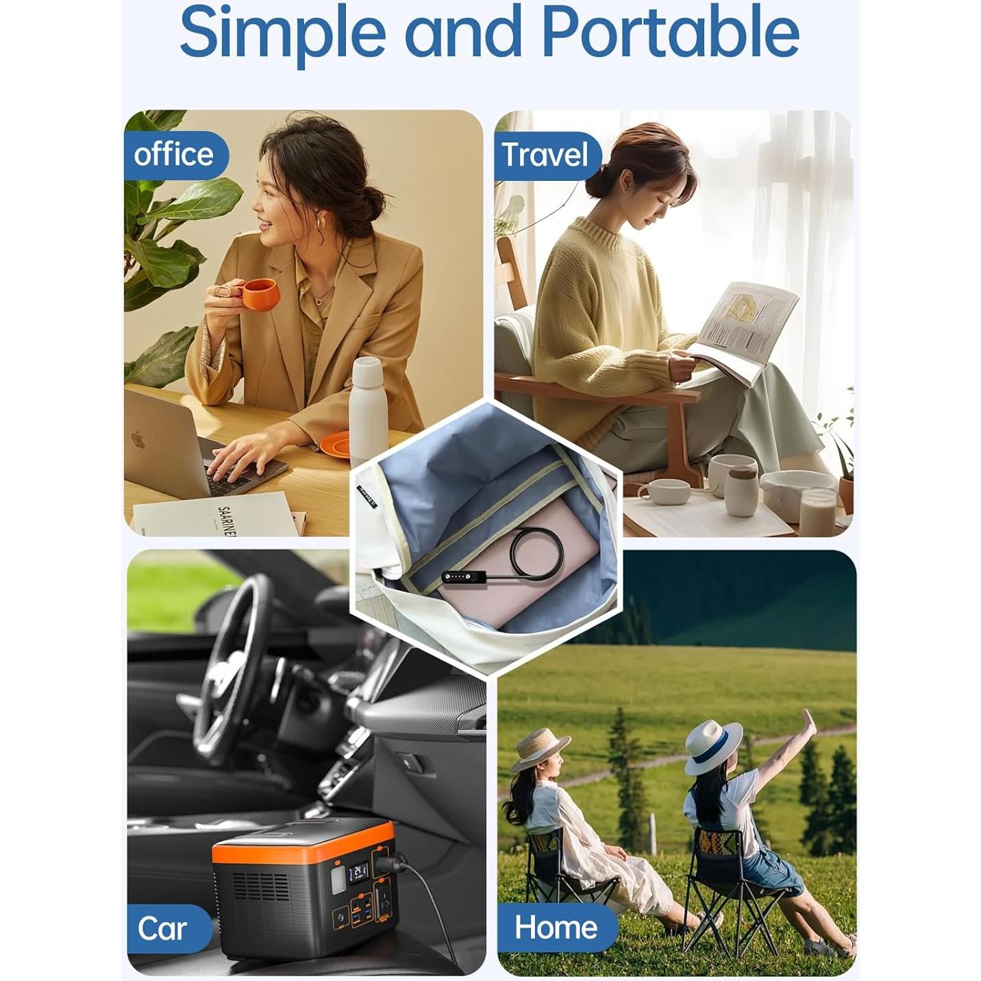 Cable de Carga Magnético USB NANK Runner Diver2 - Paquete de 2