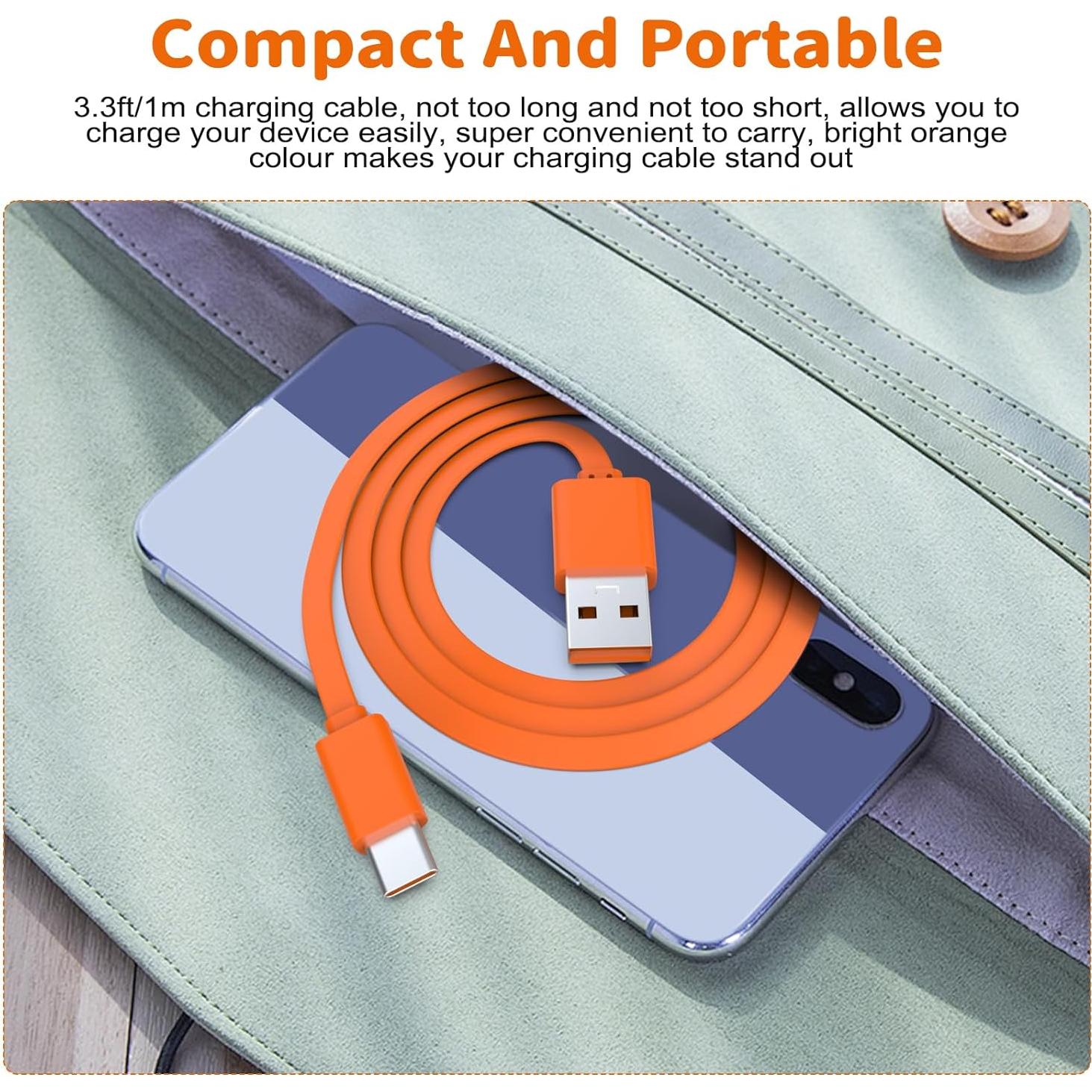 Cable de Carga USB C 1m Gneinour para Auriculares Beats y JBL