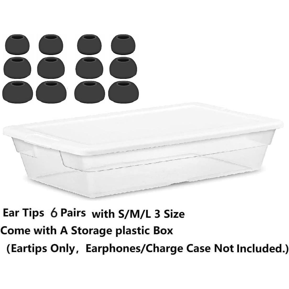 Consejos de Silicona para Auriculares Bose QuietComfort 2024 - 6 Pares S/M/L