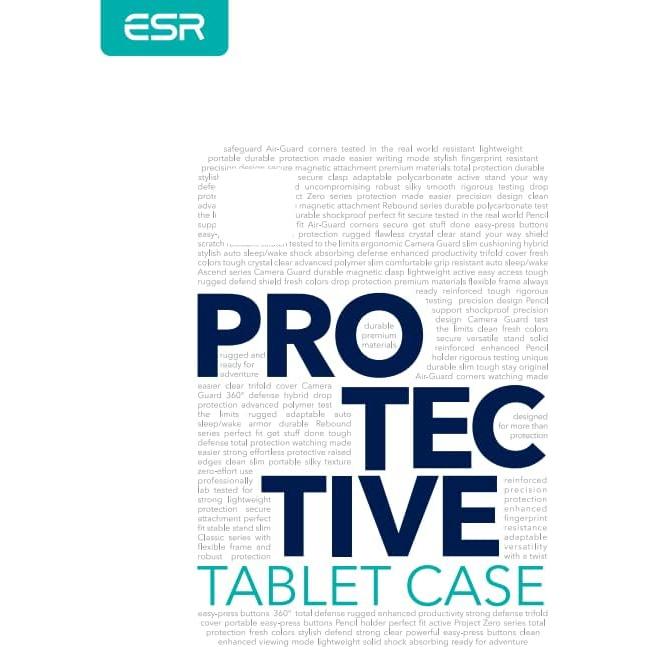 Funda ESR para iPad Air 11" M3/M2 2024/2025 Verde Bosque