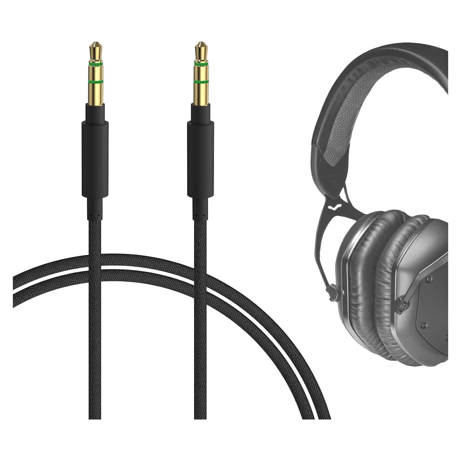 Cable de Audio GEEKRIA 1.2m 3.5mm Reemplazo para Auriculares