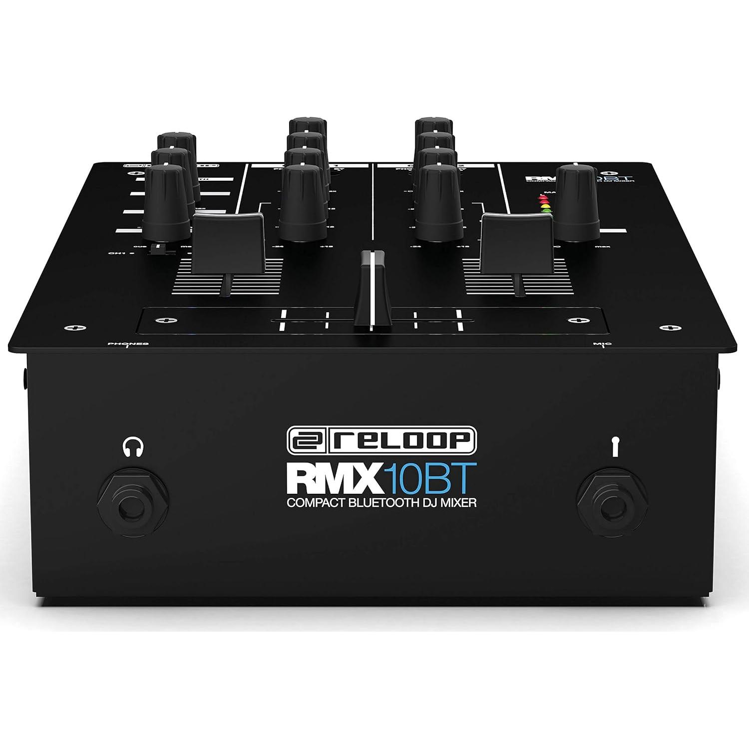 Mezclador DJ Bluetooth Reloop RMX-10BT 2 Canales Compacto