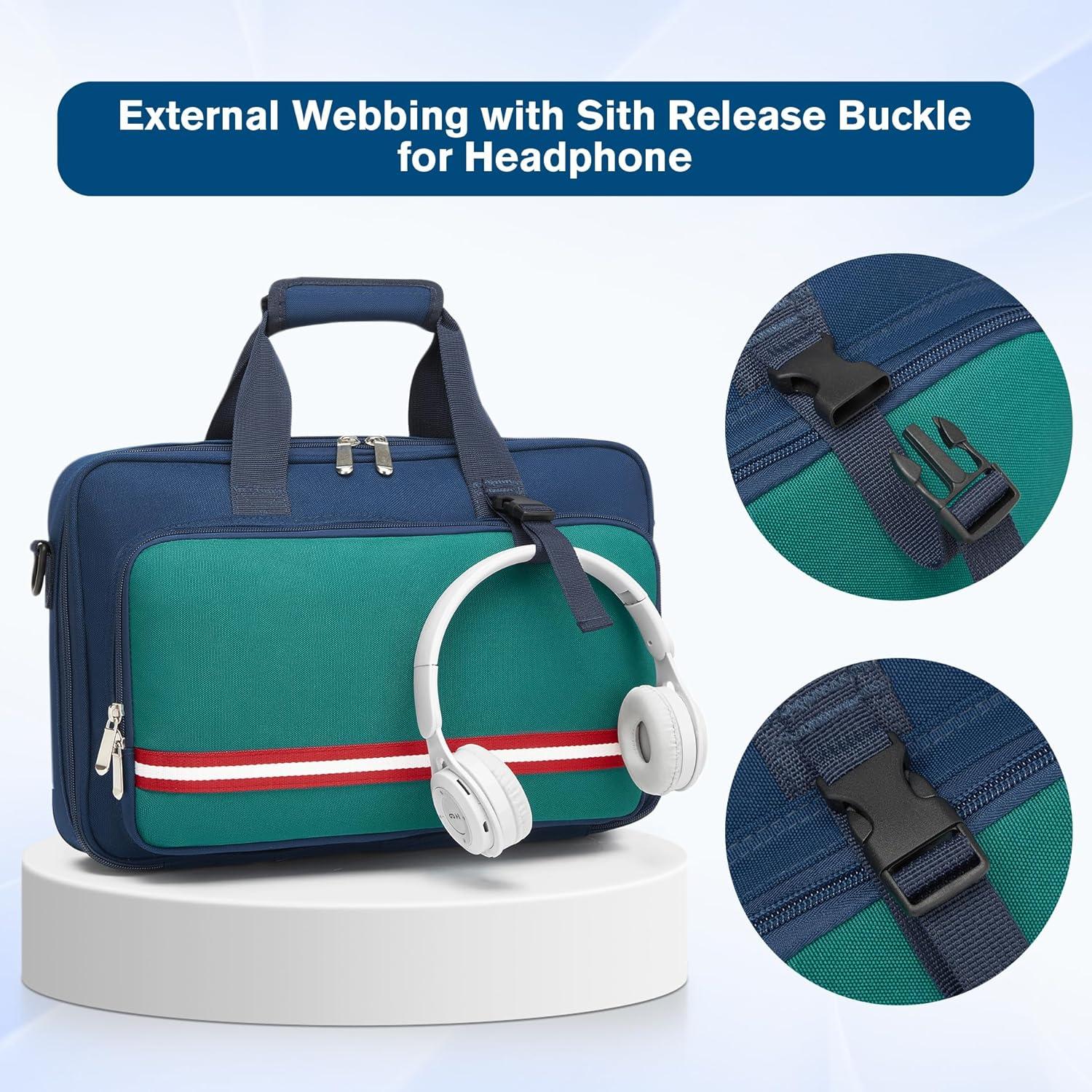 Bolsa Acolchada para Controlador DJ Deknuosport Azul 39.9x25.9cm