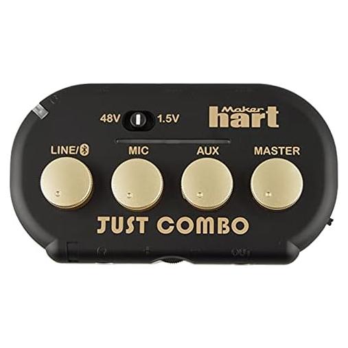Mezclador de Audio Mini Maker Hart Just Combo 3 Canales