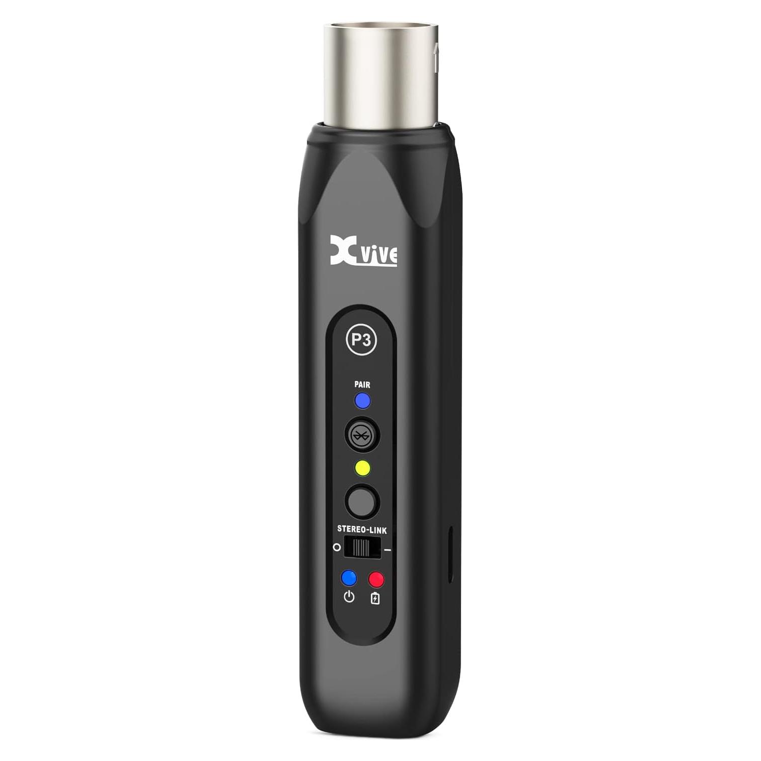 Receptor Bluetooth Inalámbrico Xvive P3 para Mezcladores XLR