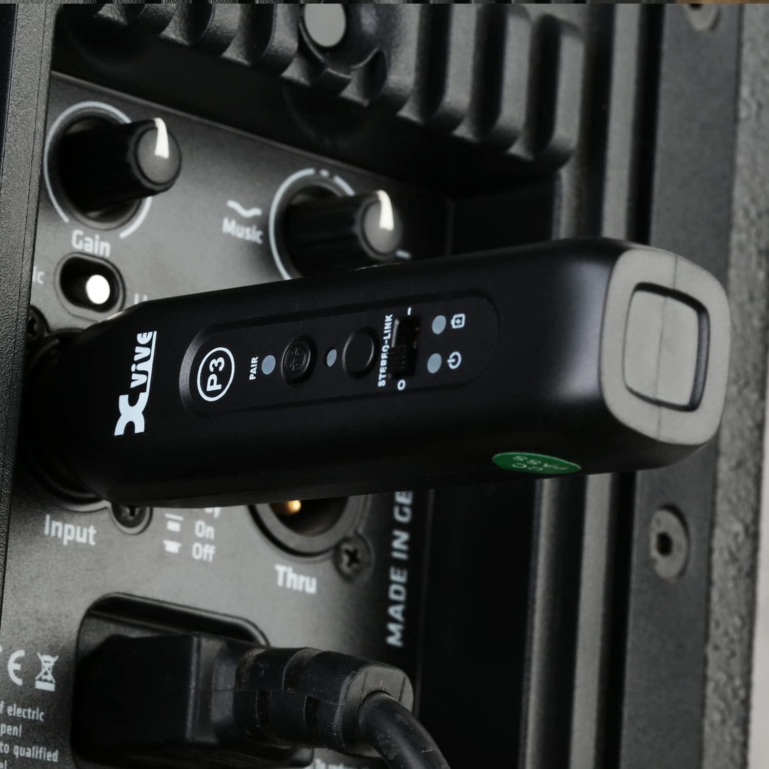 Receptor Bluetooth Inalámbrico Xvive P3 para Mezcladores XLR