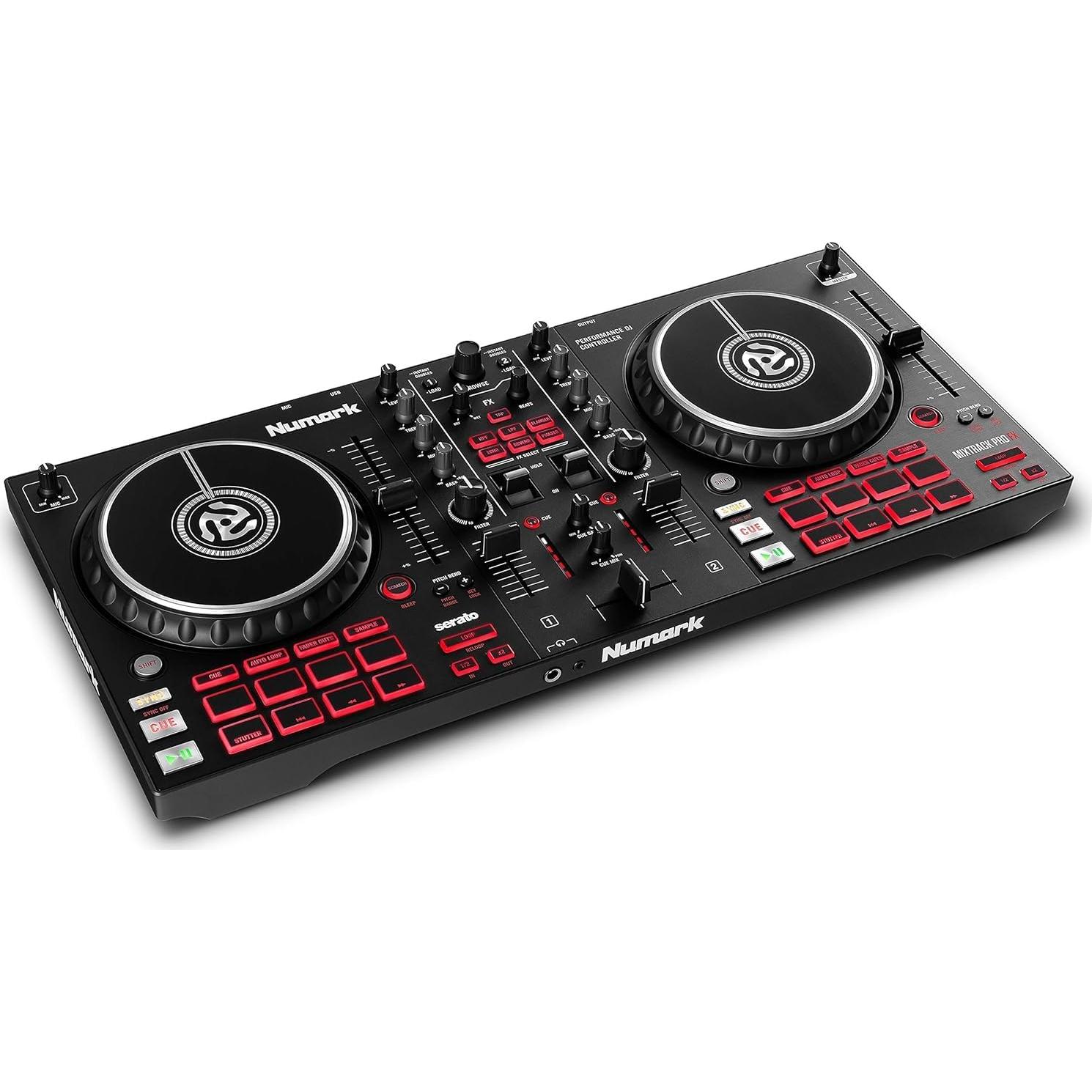 Controlador DJ Numark Mixtrack Pro FX + Auriculares HF125