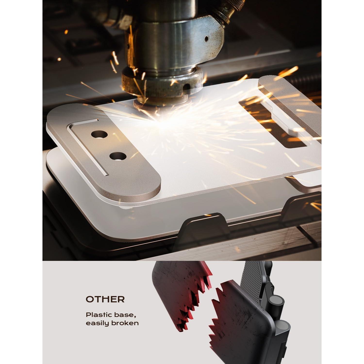 Soporte para Tablet LISEN Plegable Blanco 4-40 cm Ajustable