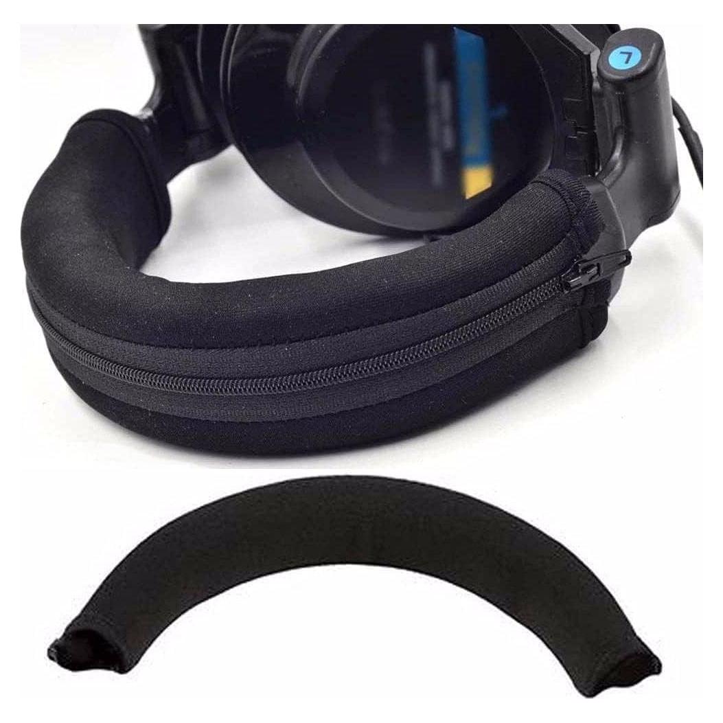 Protector de Diadema para Auriculares Audio Technica ATH MSR7 M20 M30 M40 M40X M50X Negro