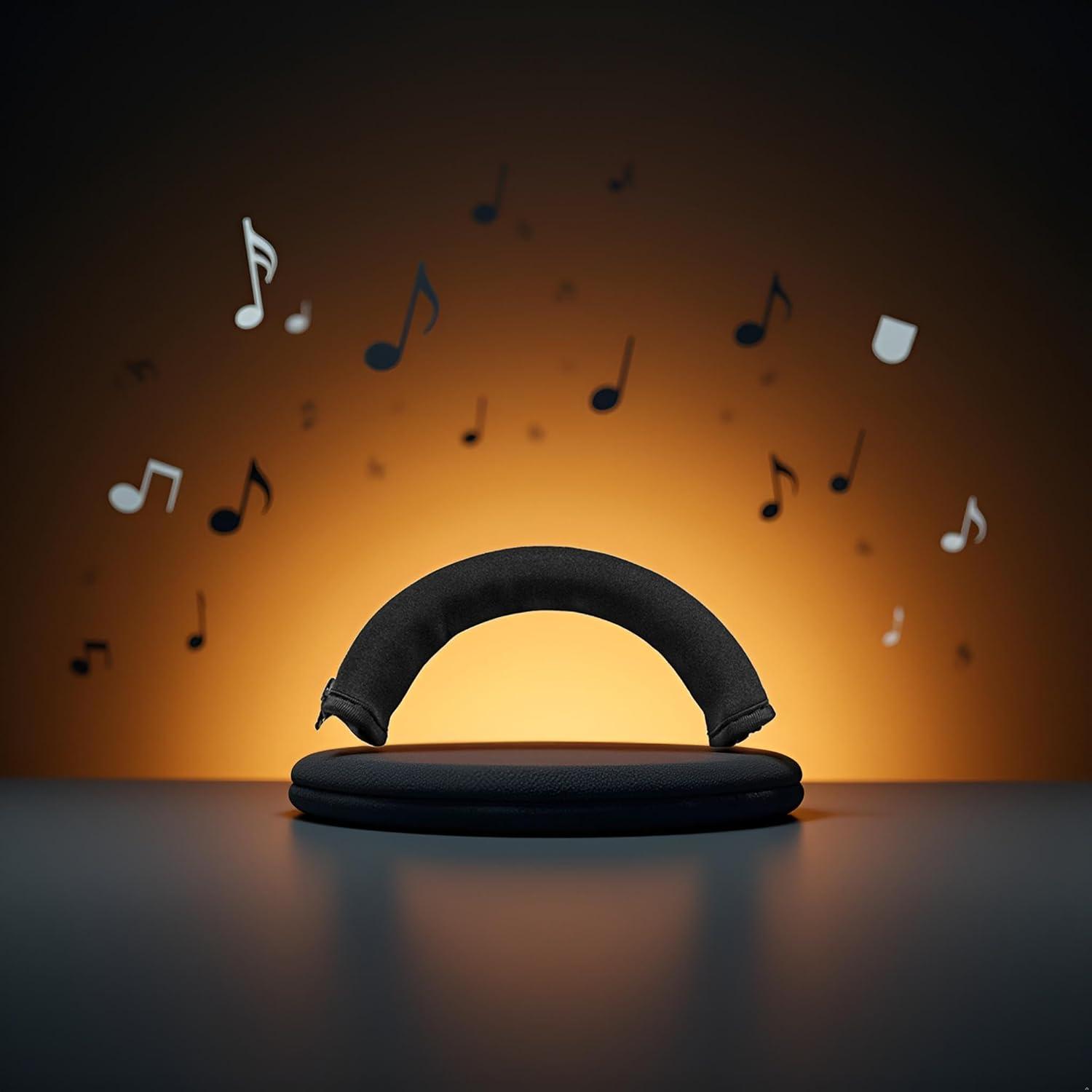 Protector de Diadema para Auriculares Audio Technica ATH MSR7 M20 M30 M40 M40X M50X Negro