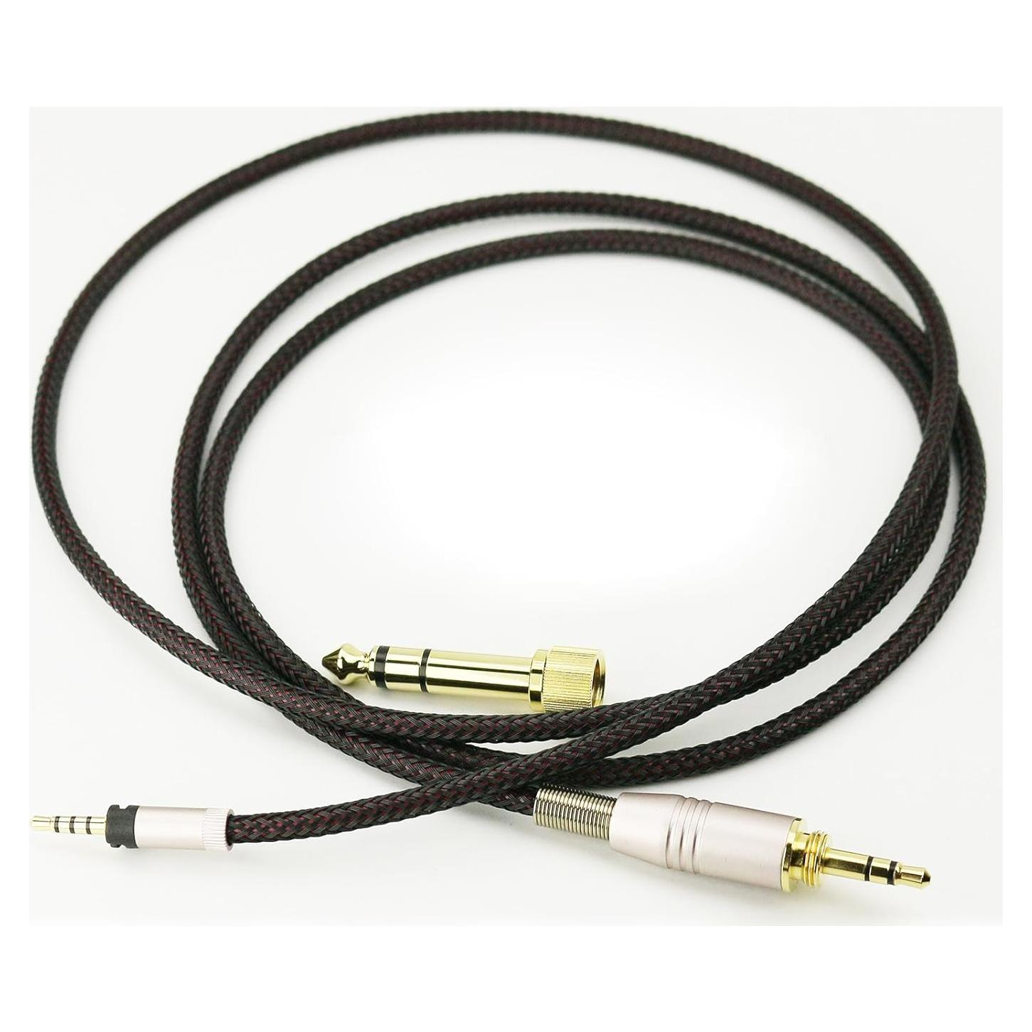 Cable de audio de reemplazo NewFantasia 1.2m para Sennheiser