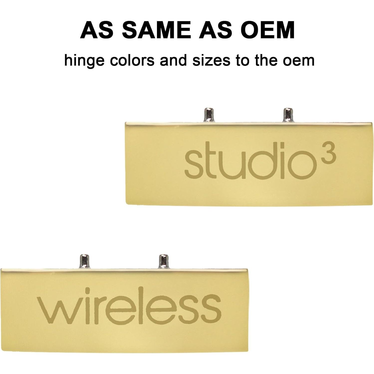 Cabezal y bisagra de repuesto Adhiper para auriculares Beats Studio 3