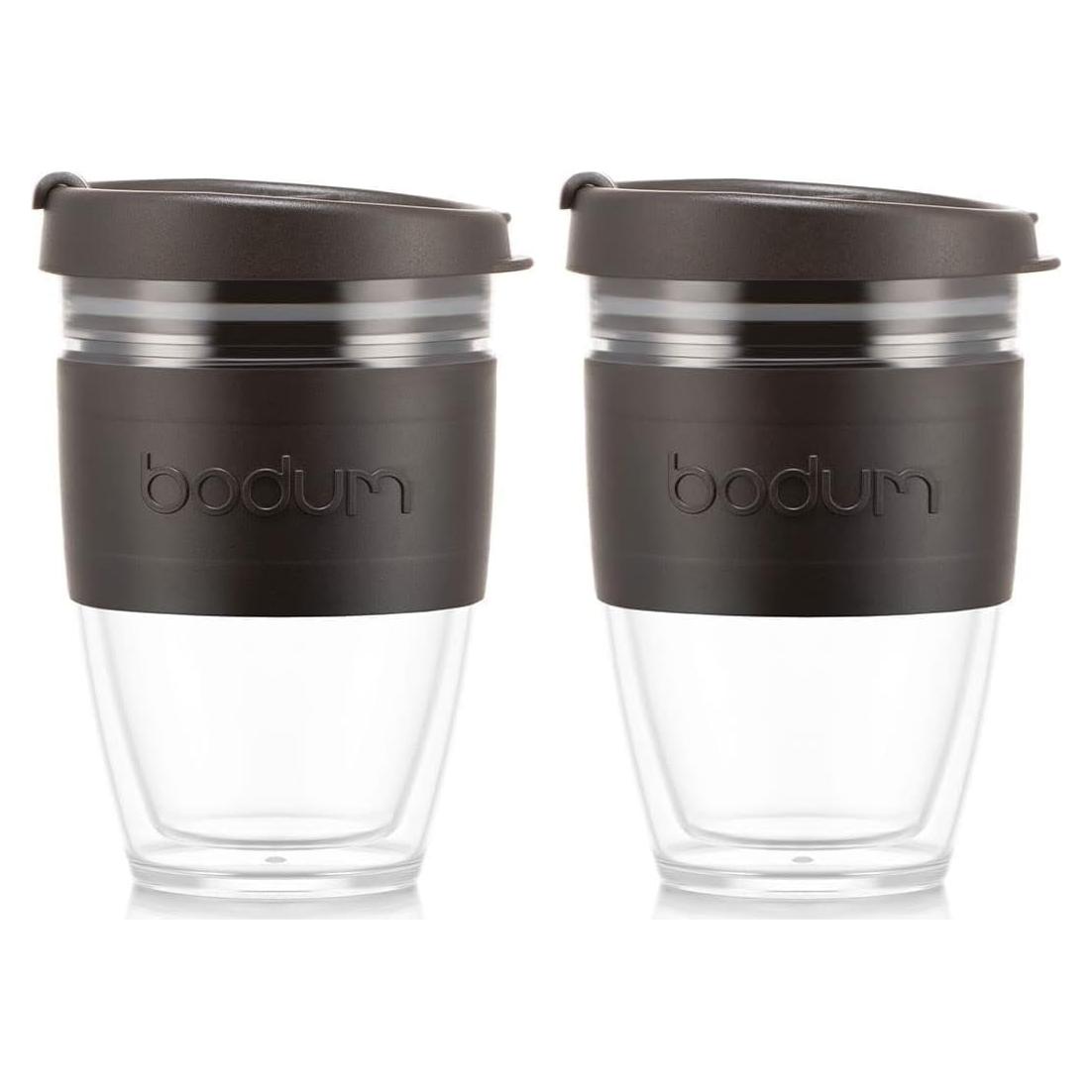 Taza de Viaje Bodum Joy Doble Pared 0.24L Pack de 2
