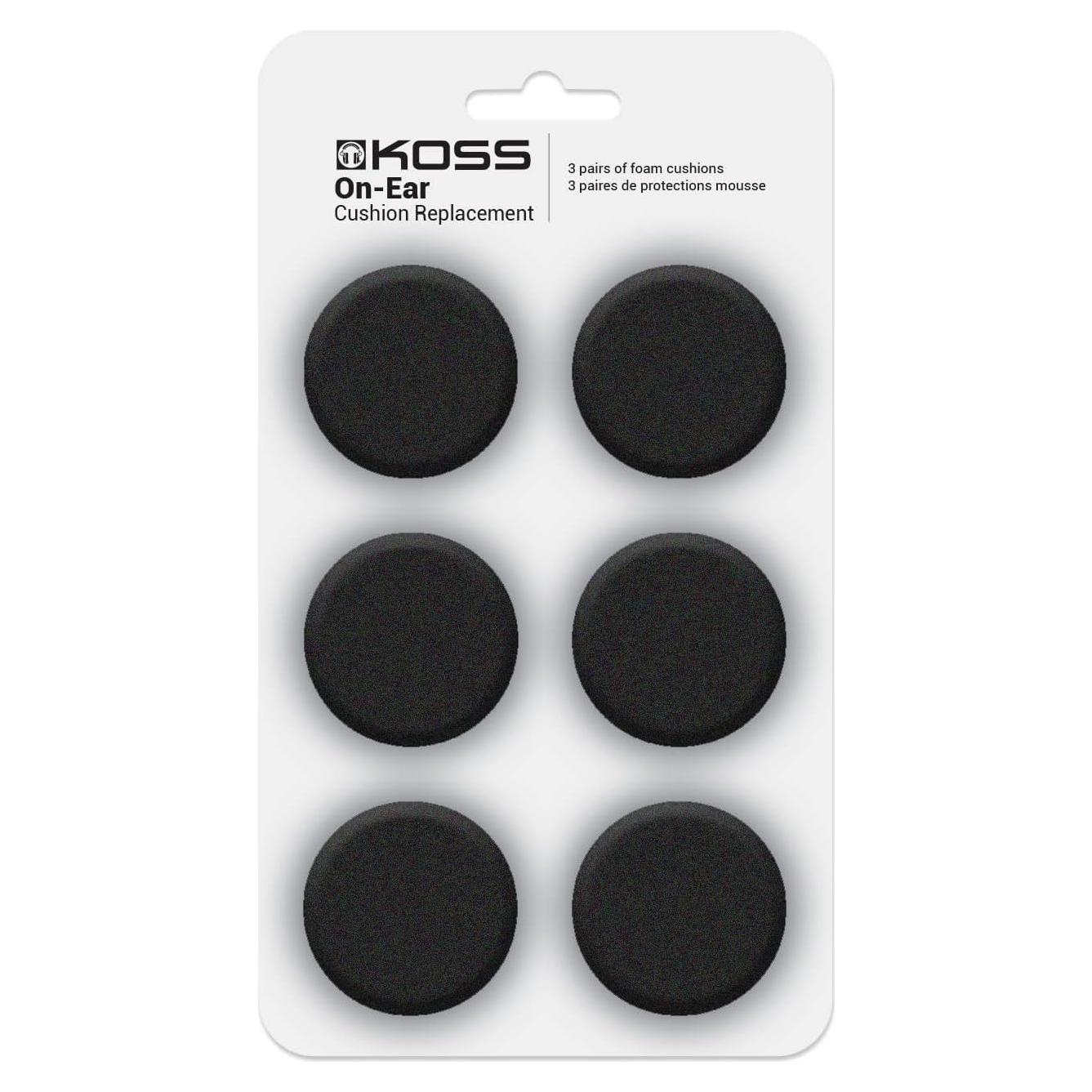 Almohadillas de Repuesto Koss para Auriculares - 6 Piezas