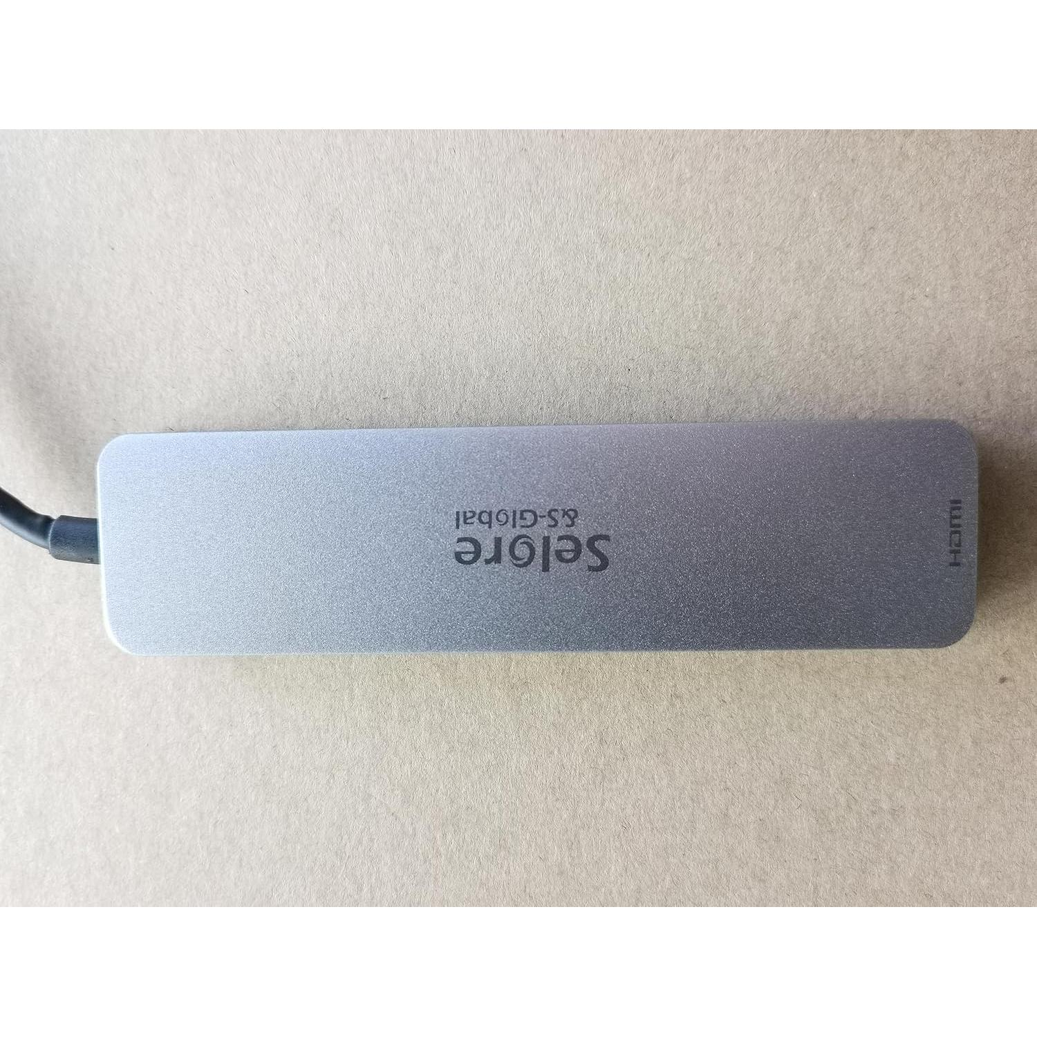 Hub USB C 7 en 1 Selore&S-Global con HDMI 4K y 100W PD