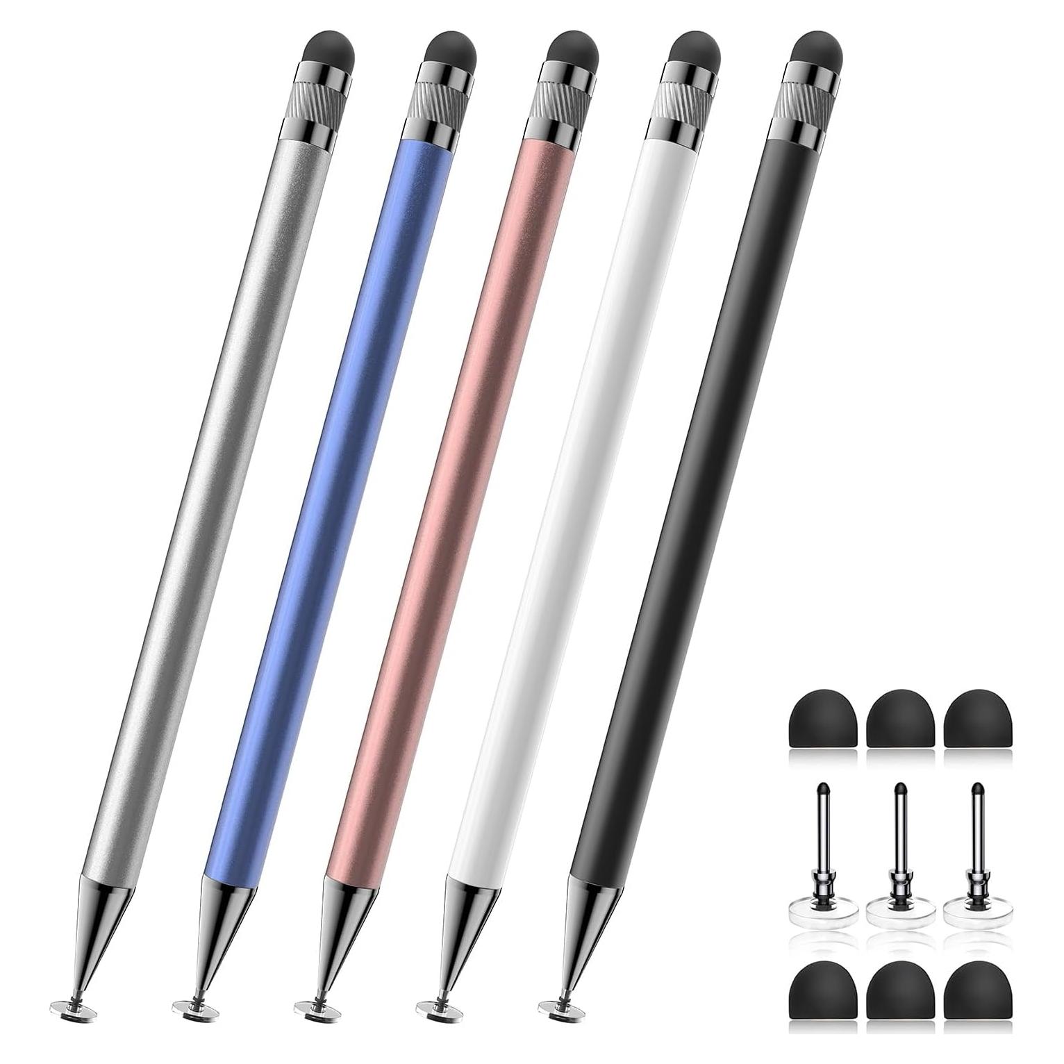 Stylus 2-en-1 Bopomofo 5 Pcs Alta Precisión Pantalla Táctil