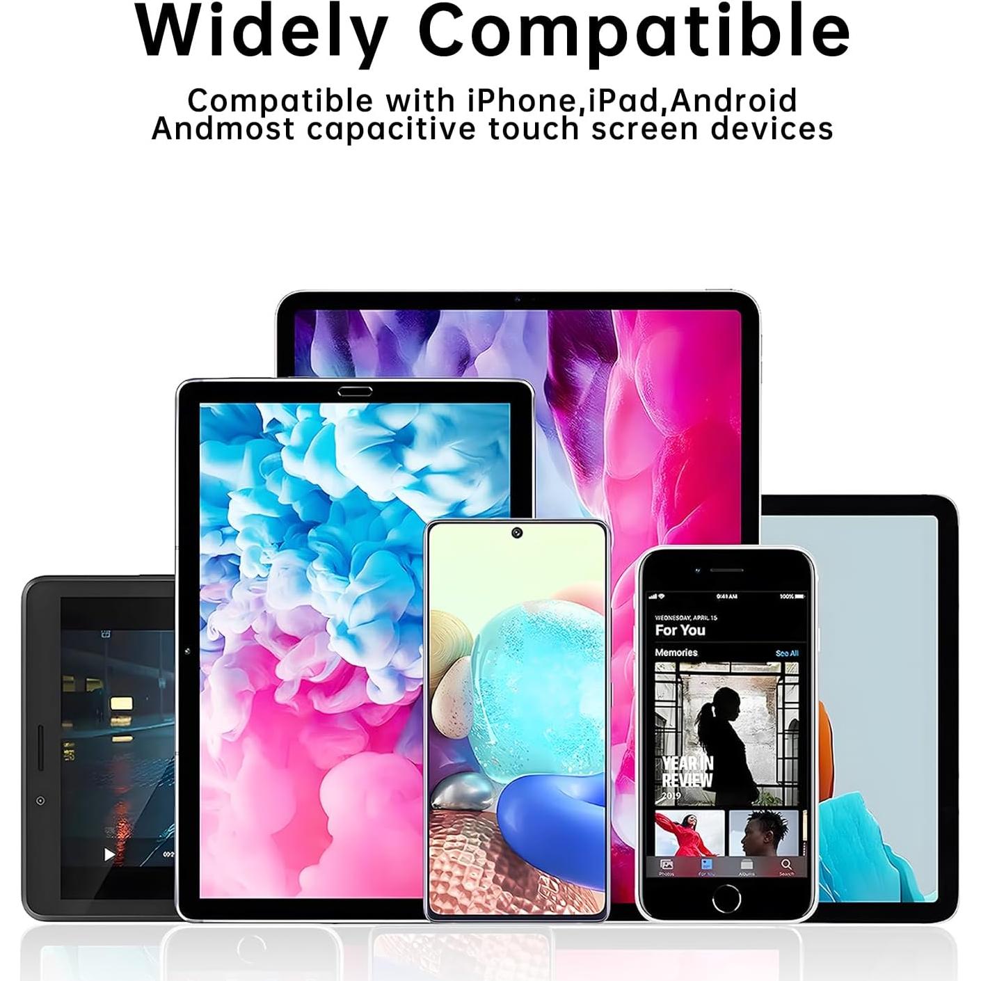 Stylus 2-en-1 Bopomofo 5 Pcs Alta Precisión Pantalla Táctil