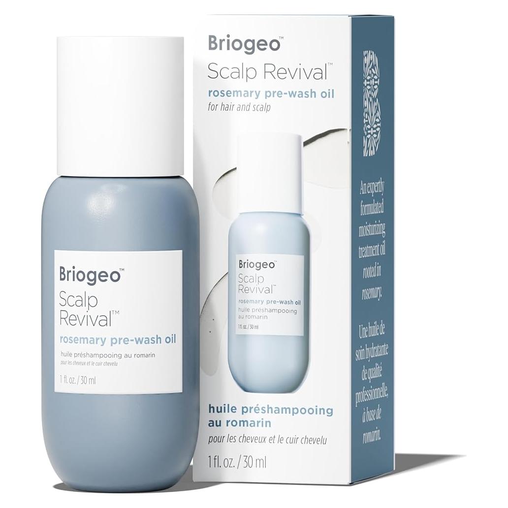 Aceite Pre-Lavado de Romero Briogeo 29.6 ml - Hidratación Cuero Cabelludo