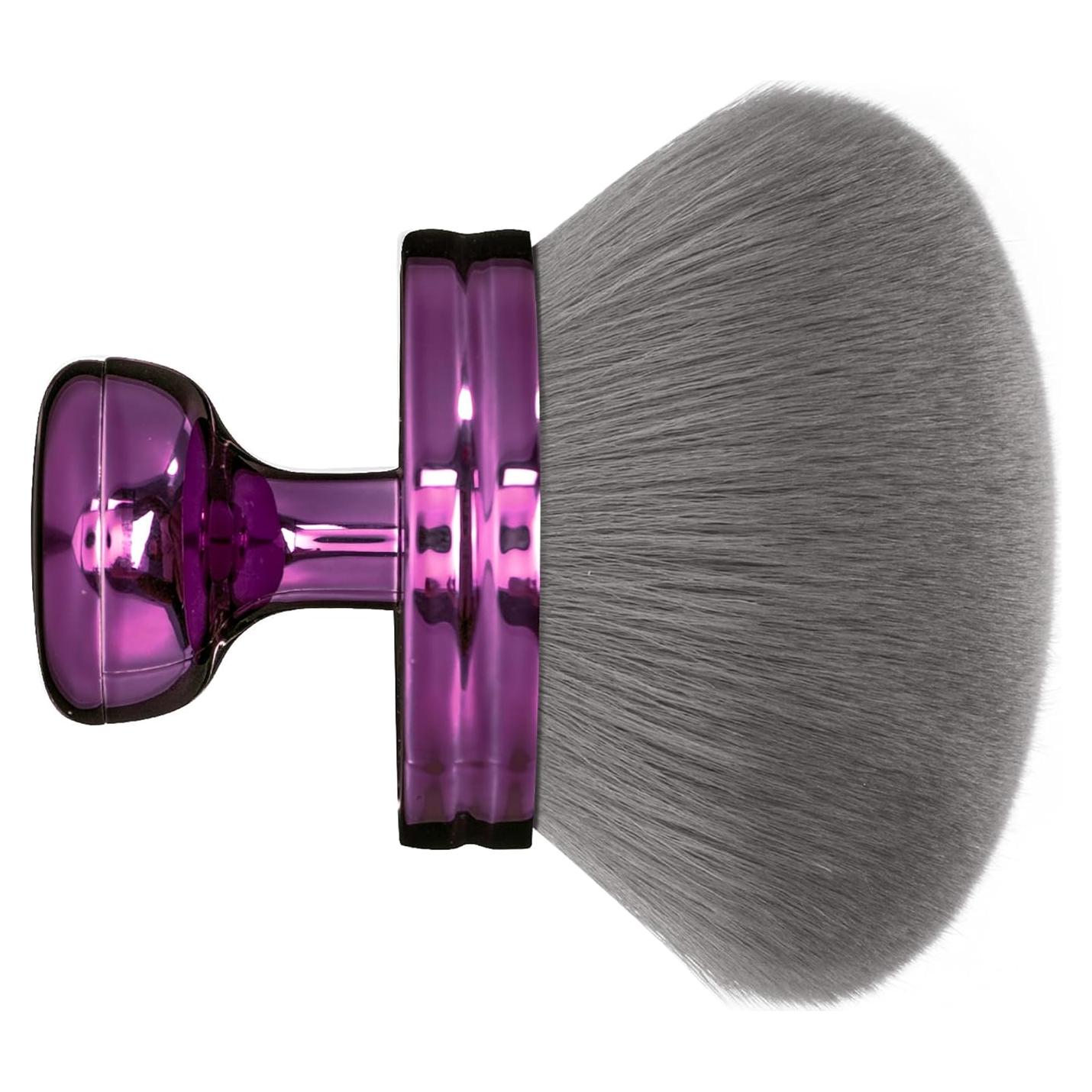 Brocha de Maquillaje Corporal Kabuki BABYSHEEP 8.13 cm Morado