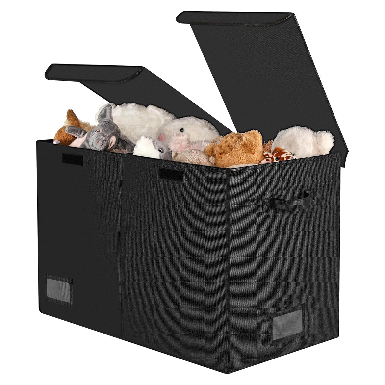 Cofre de Juguetes Plegable GRANNY SAYS 62x32x39 cm Negro