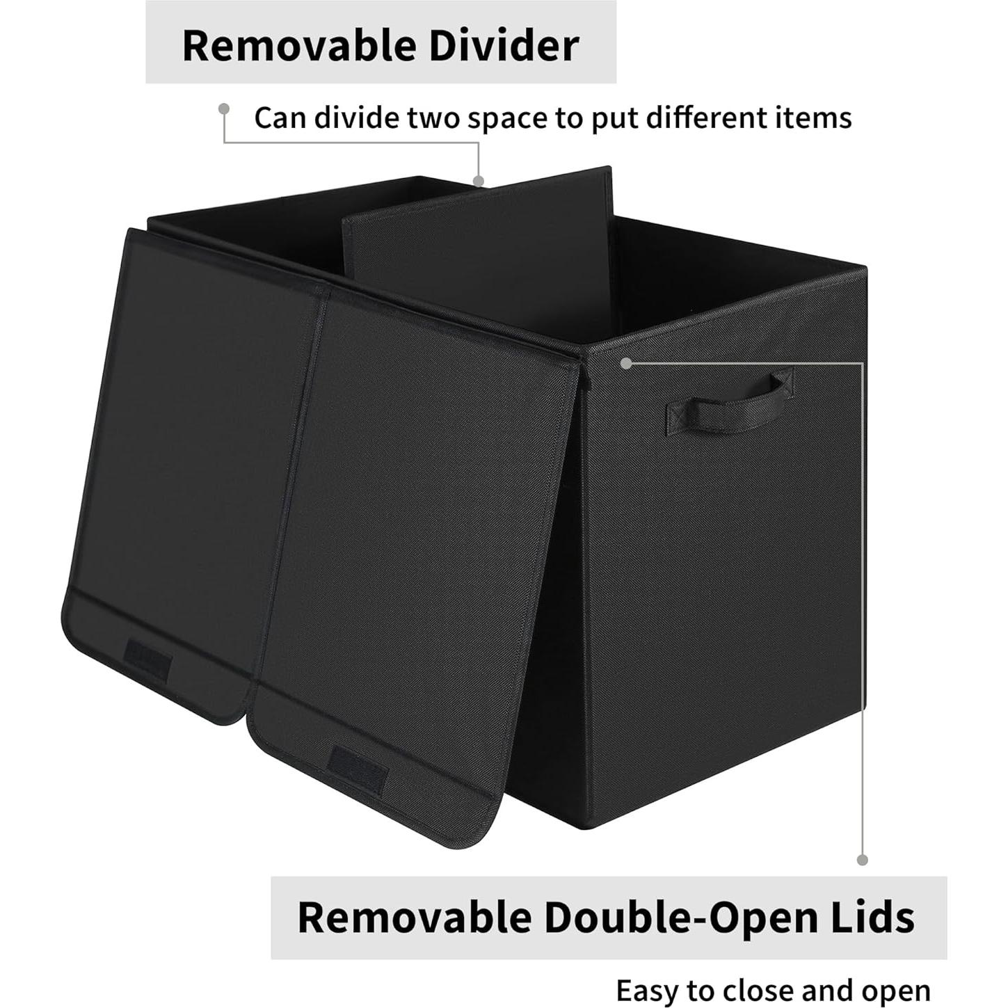 Cofre de Juguetes Plegable GRANNY SAYS 62x32x39 cm Negro