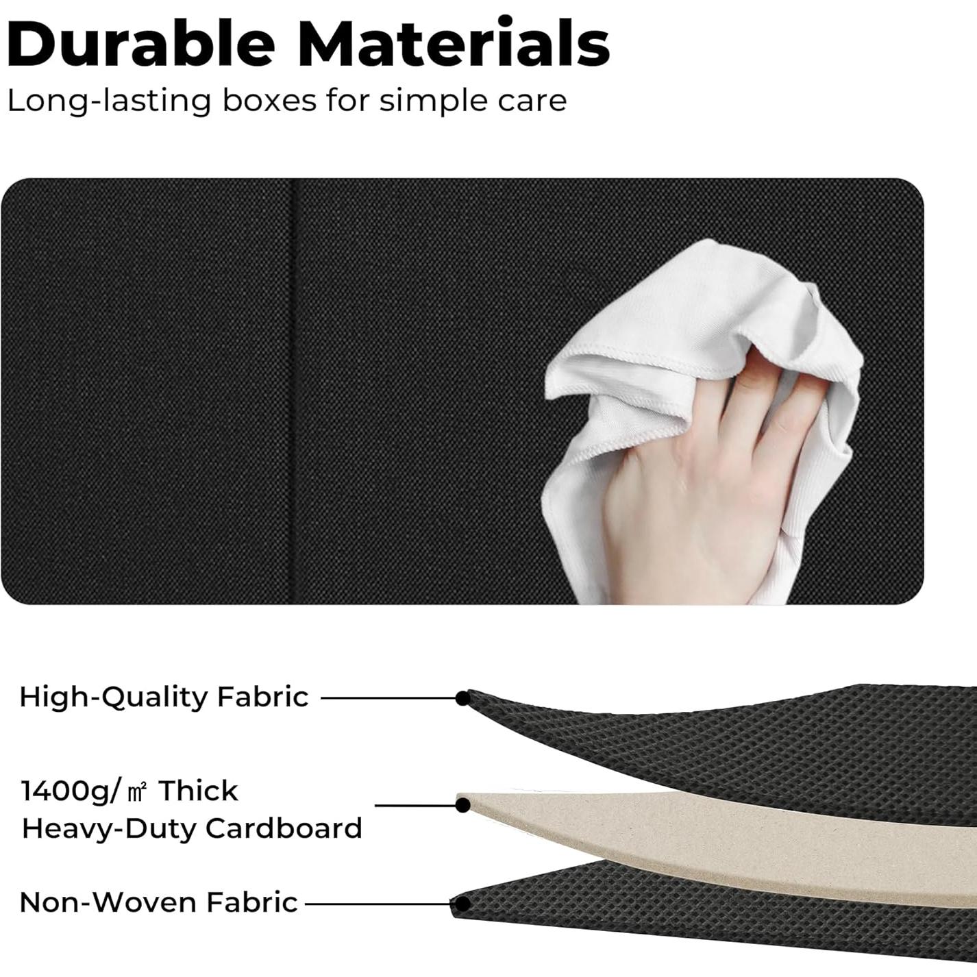 Cofre de Juguetes Plegable GRANNY SAYS 62x32x39 cm Negro