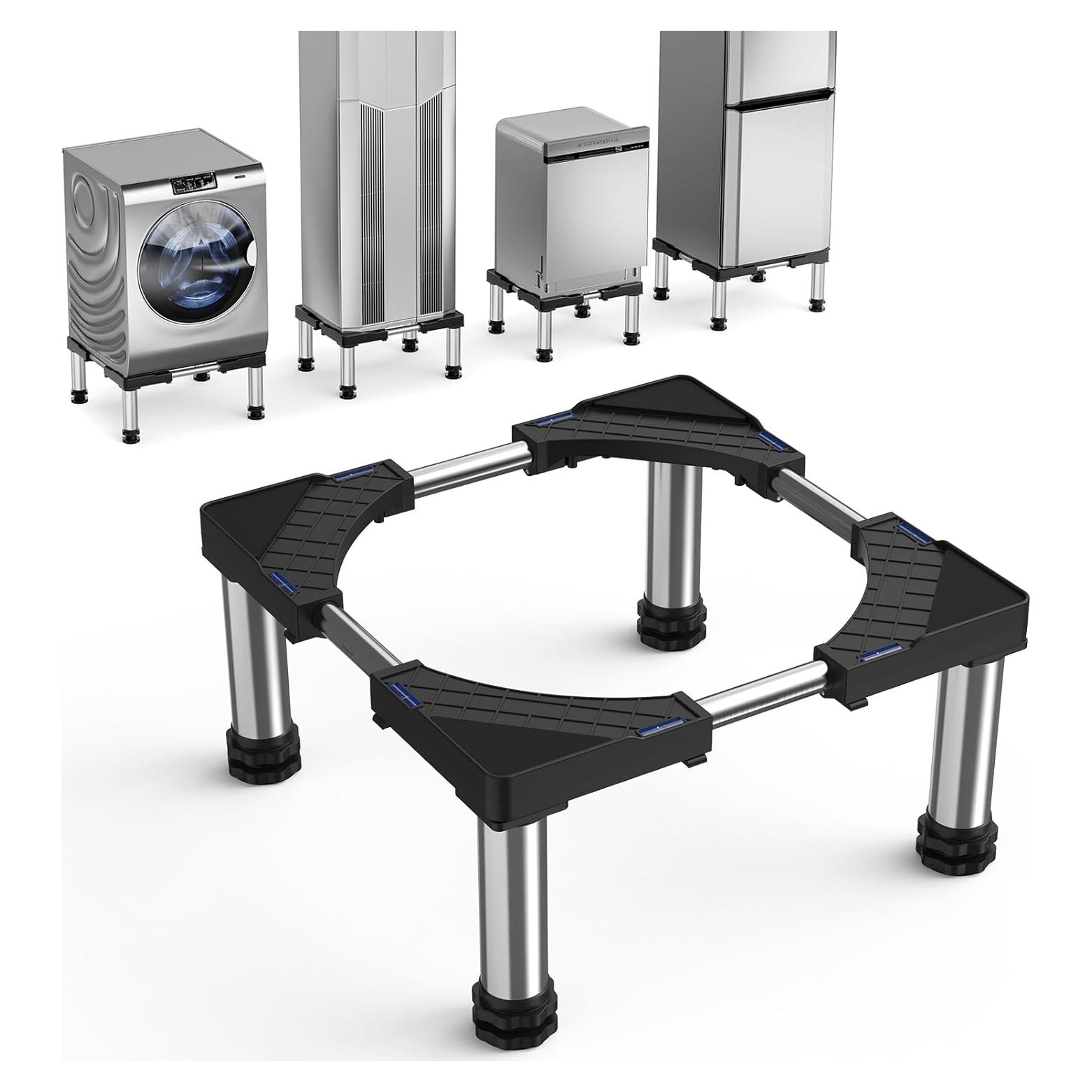 Soporte Ajustable para Mini Nevera GRPOCHE 20-23 cm Negro