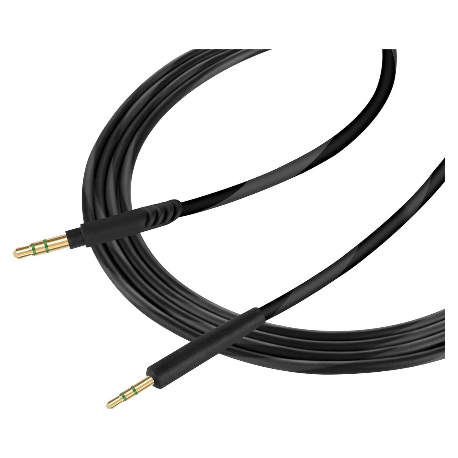 Cable de Audio Linkidea 1.5m para Auriculares Bose QC45/700/35II