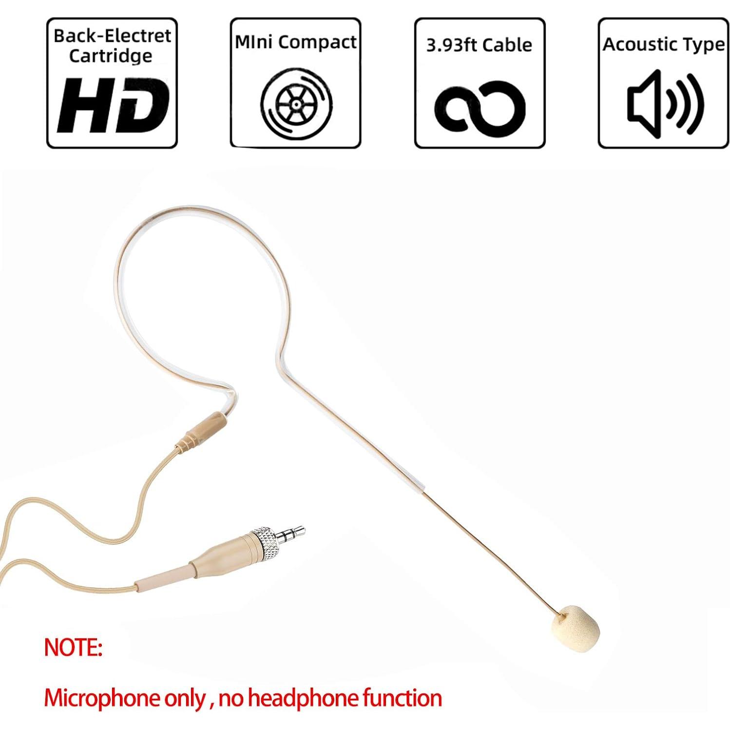 Micrófono de Diadema Sennheiser SJ-1730 Beige 3.5mm