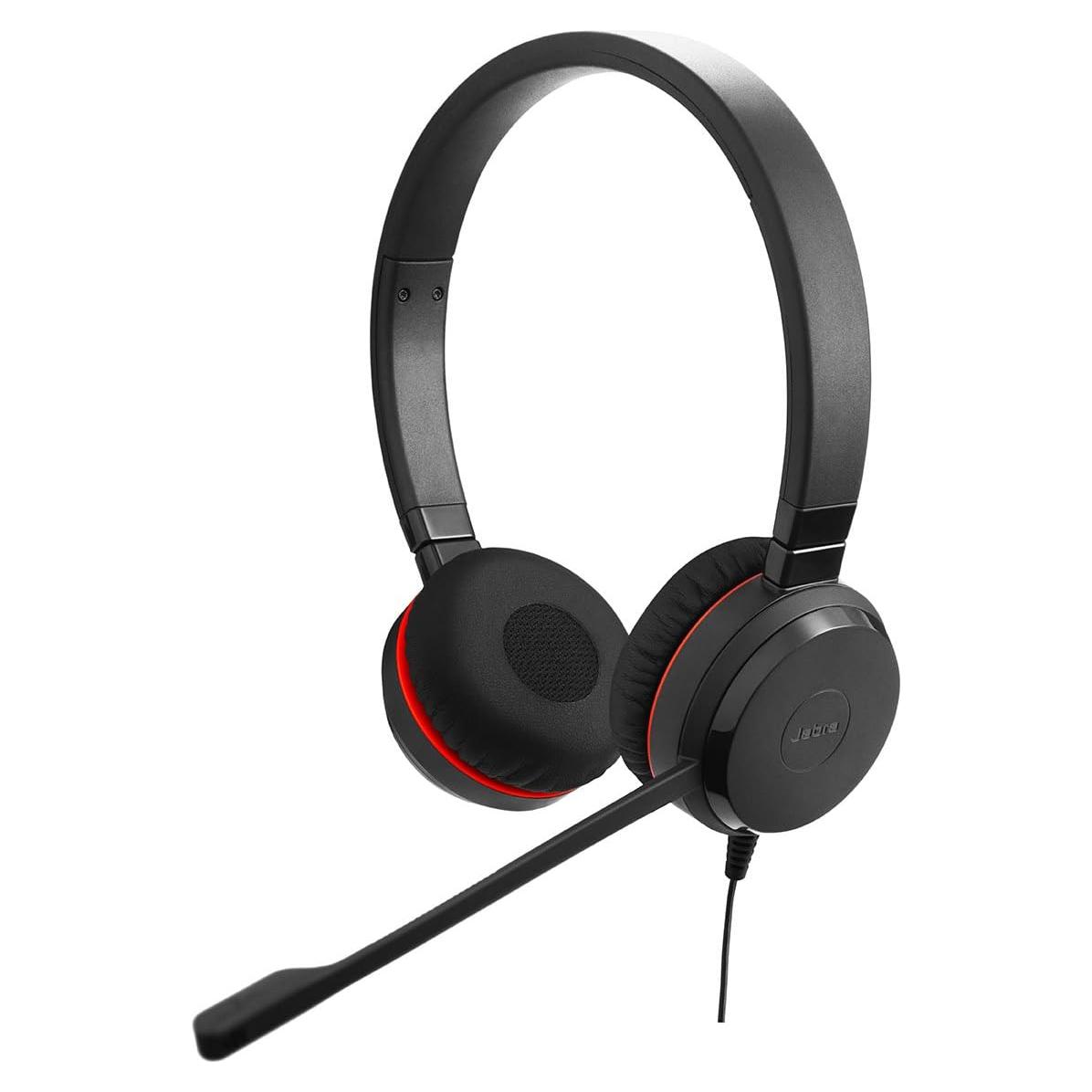 Auricular Estéreo Jabra Evolve 20SE USB-C con Cancelación de Ruido