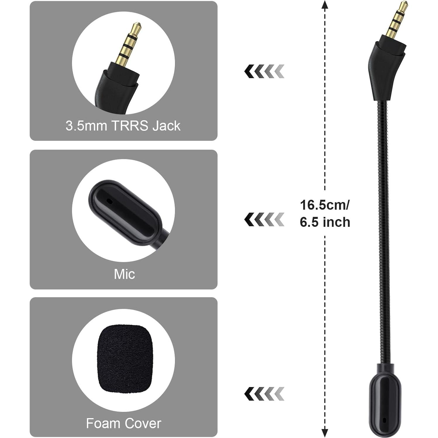 Micrófono de Reemplazo HyperX Cloud III con Cancelación de Ruido