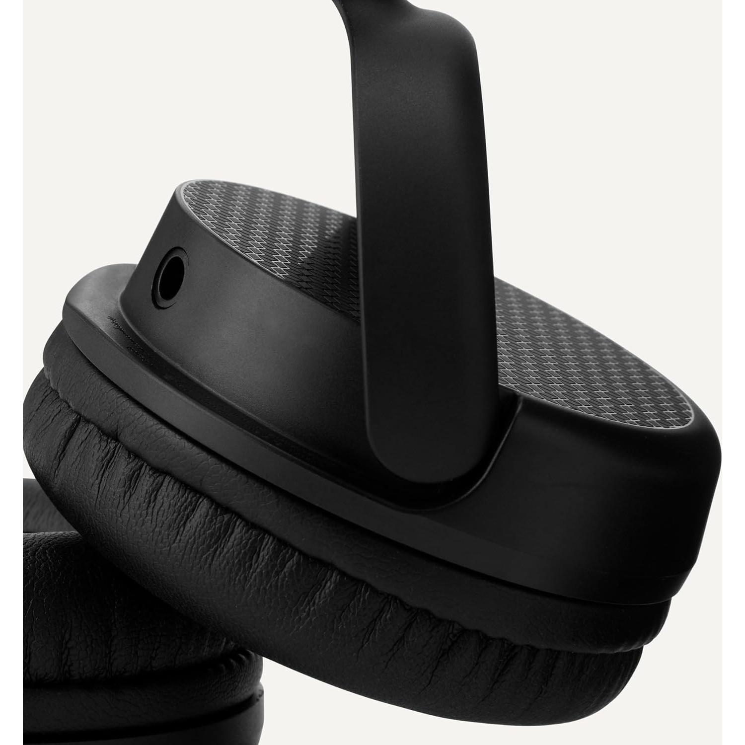 Auriculares con cable Amazon Basics con micrófono y control USB