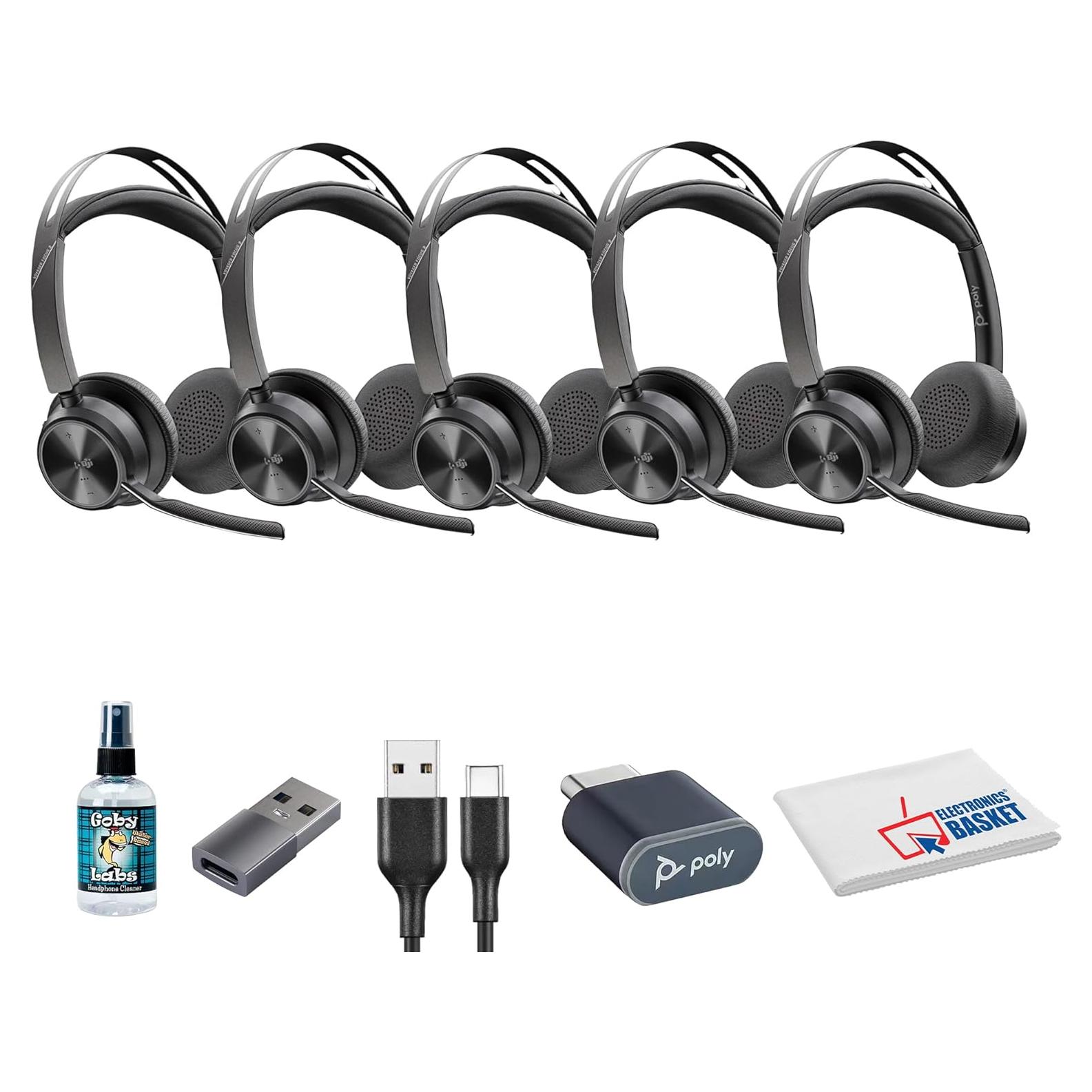 Auriculares Estéreo Bluetooth Poly Voyager Focus 2 UC USB-C