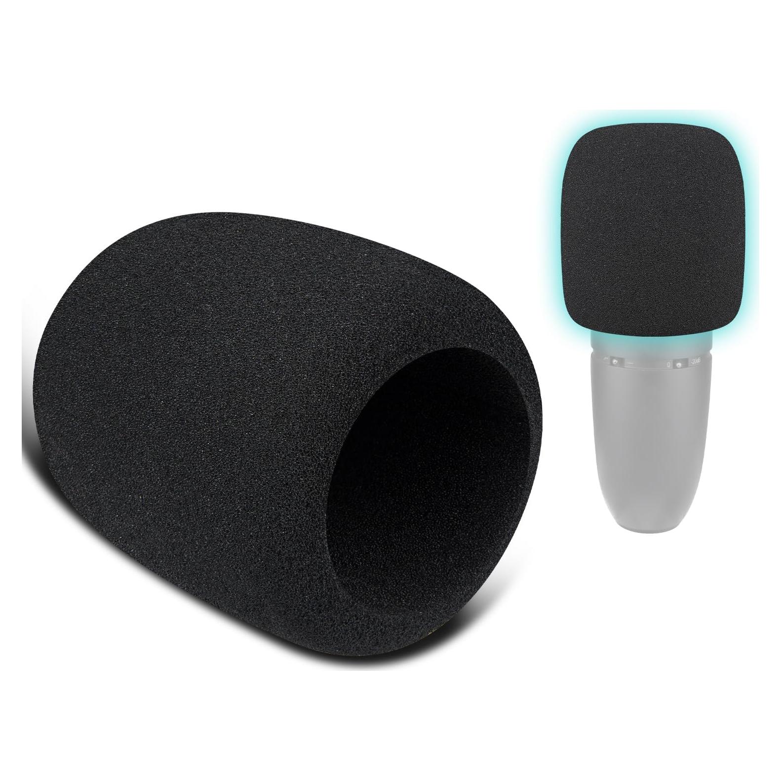 Filtros Pop SOULWIT para Micrófonos P120 - Espuma Negra