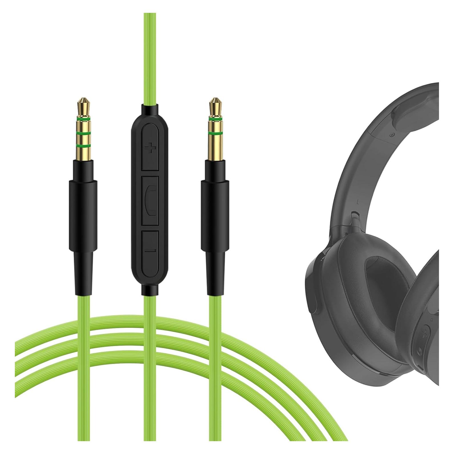 Cable de Audio GEEKRIA 3.5mm con Micrófono para Skullcandy